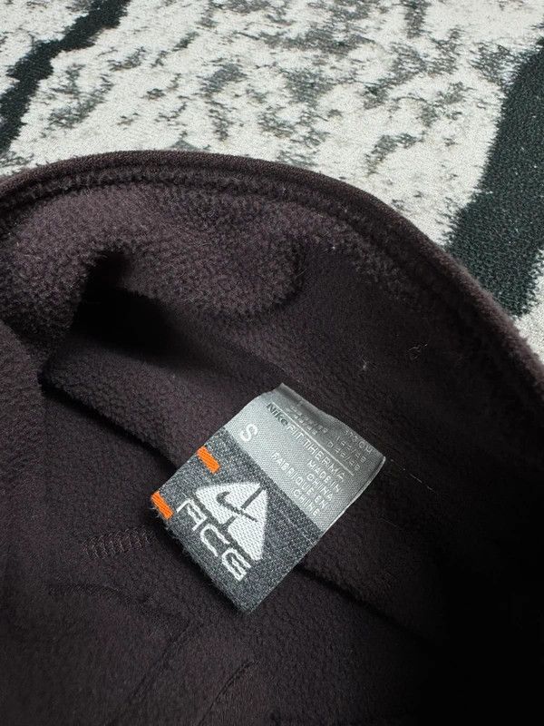 Nike Nike Acg Brown Zip Fleece Sweatshirt S Size US S / EU 44-46 / 1 - 4 Thumbnail