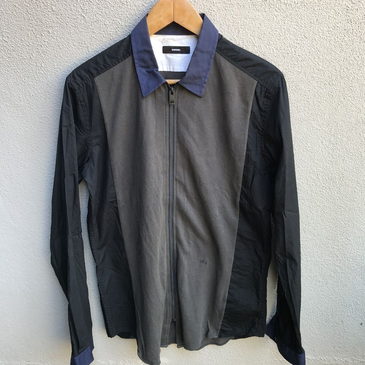 Diesel DIESEL zipper shirt tricolour Size US M / EU 48-50 / 2 - 2 Thumbnail