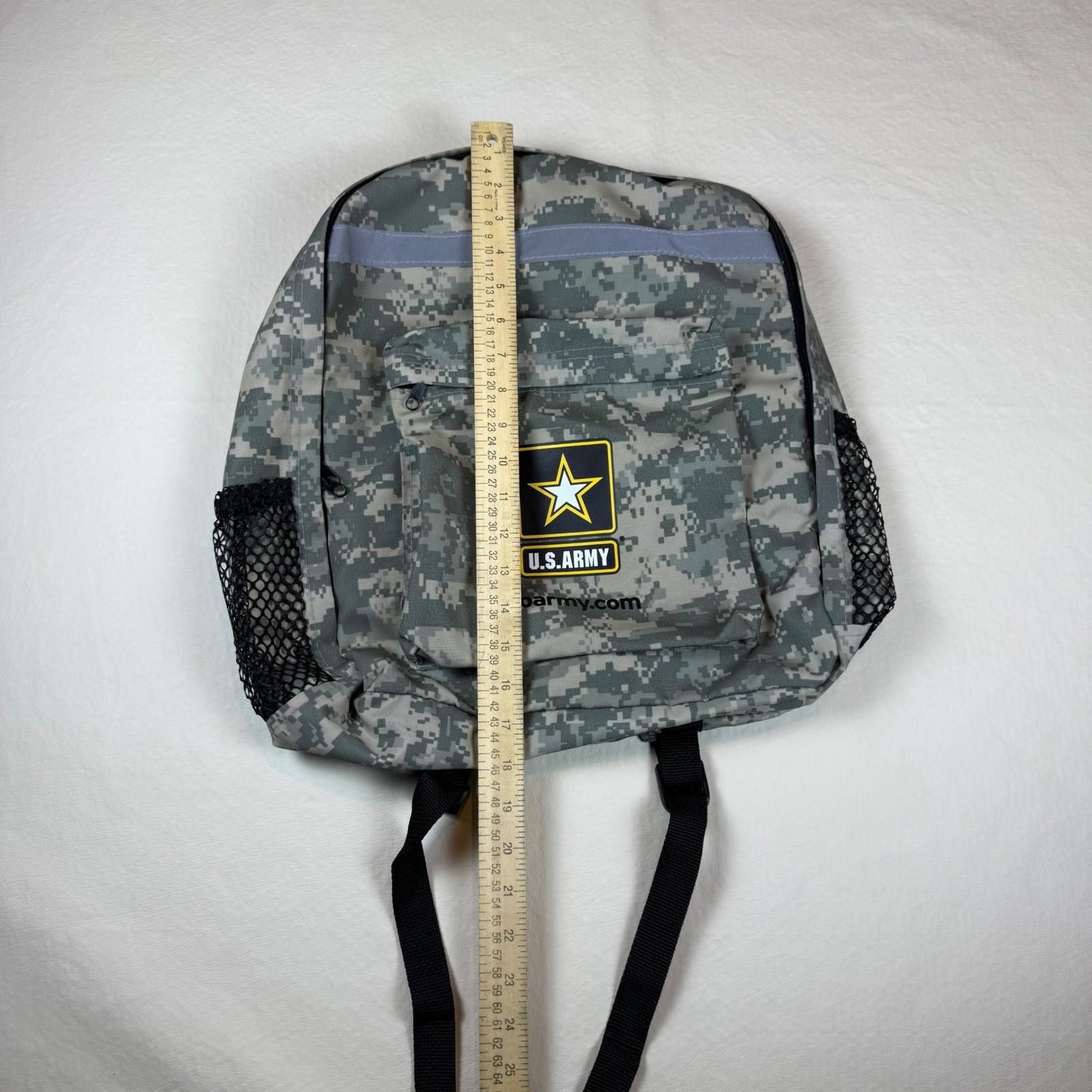 Other US Army Digital Camo Backpack Camouflage Star Logo Size ONE SIZE - 7 Thumbnail