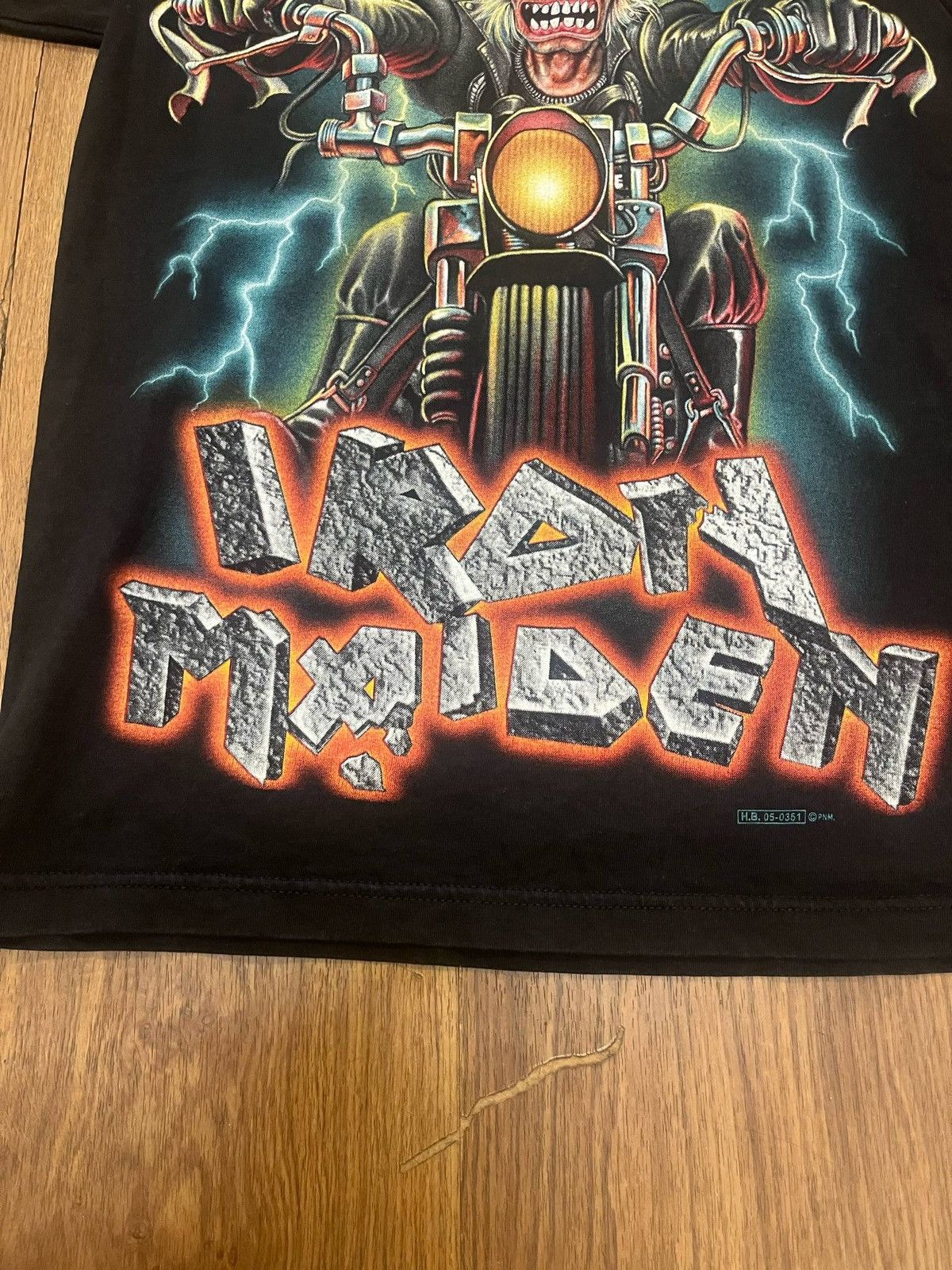 Iron Maiden × Vintage T-shirt Iron Maiden Vintage Oldmoney Size US S / EU 44-46 / 1 - 4 Thumbnail