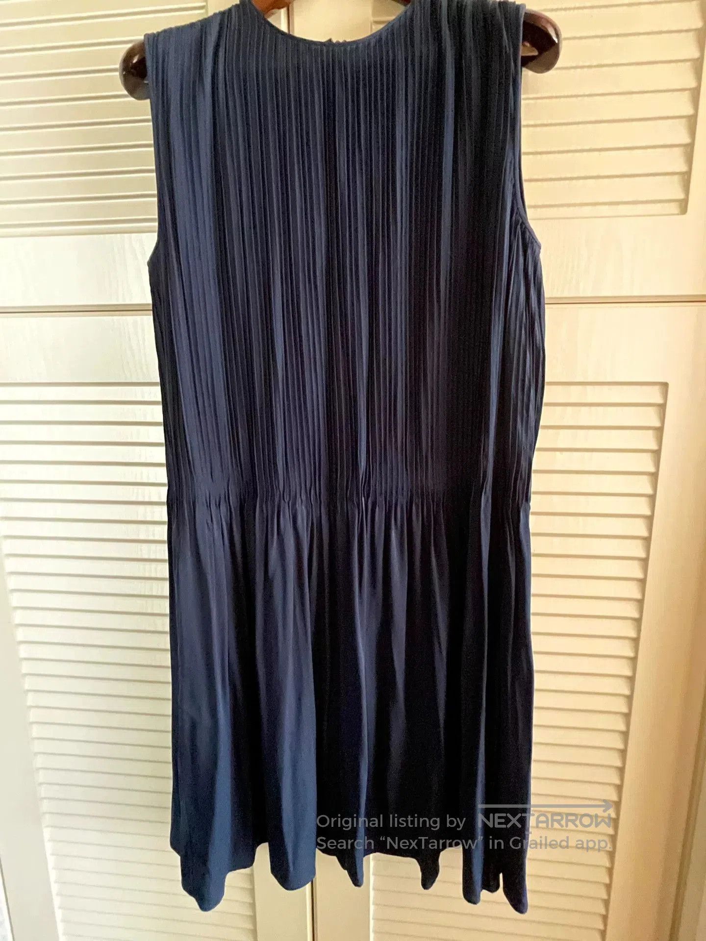 Loro Piana Loro Piana Silk Pleated Dress. Size US L / EU 52-54 / 3 - 1 Thumbnail