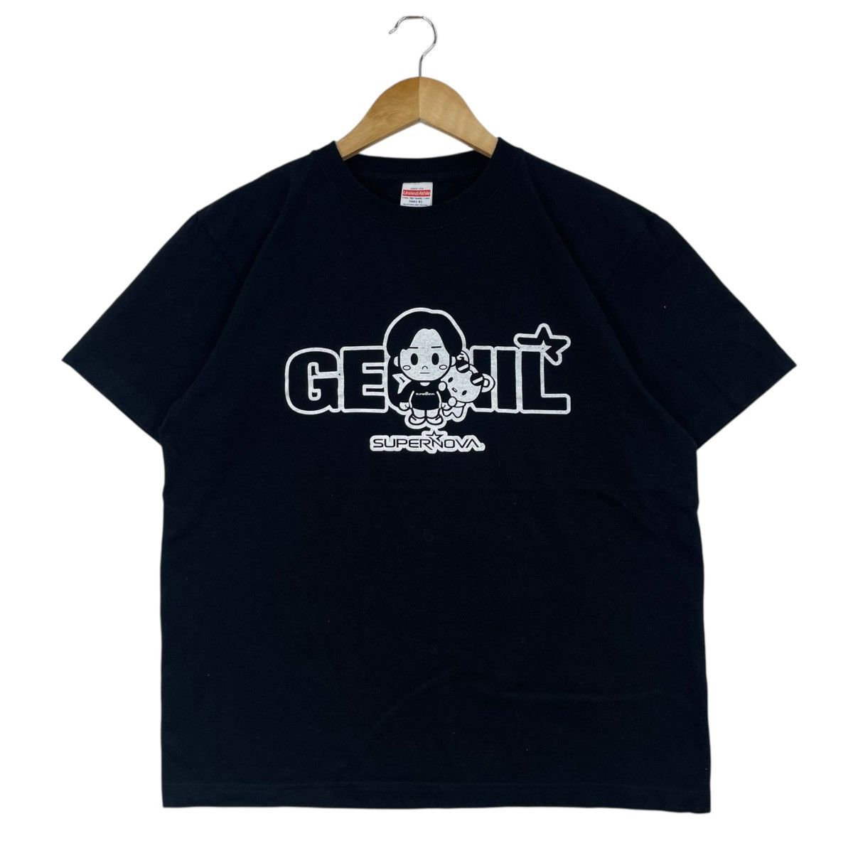 Japanese Brand Vintage Geonil Supernova Japan Tee Shirt Size US L / EU 52-54 / 3 - 2 Thumbnail