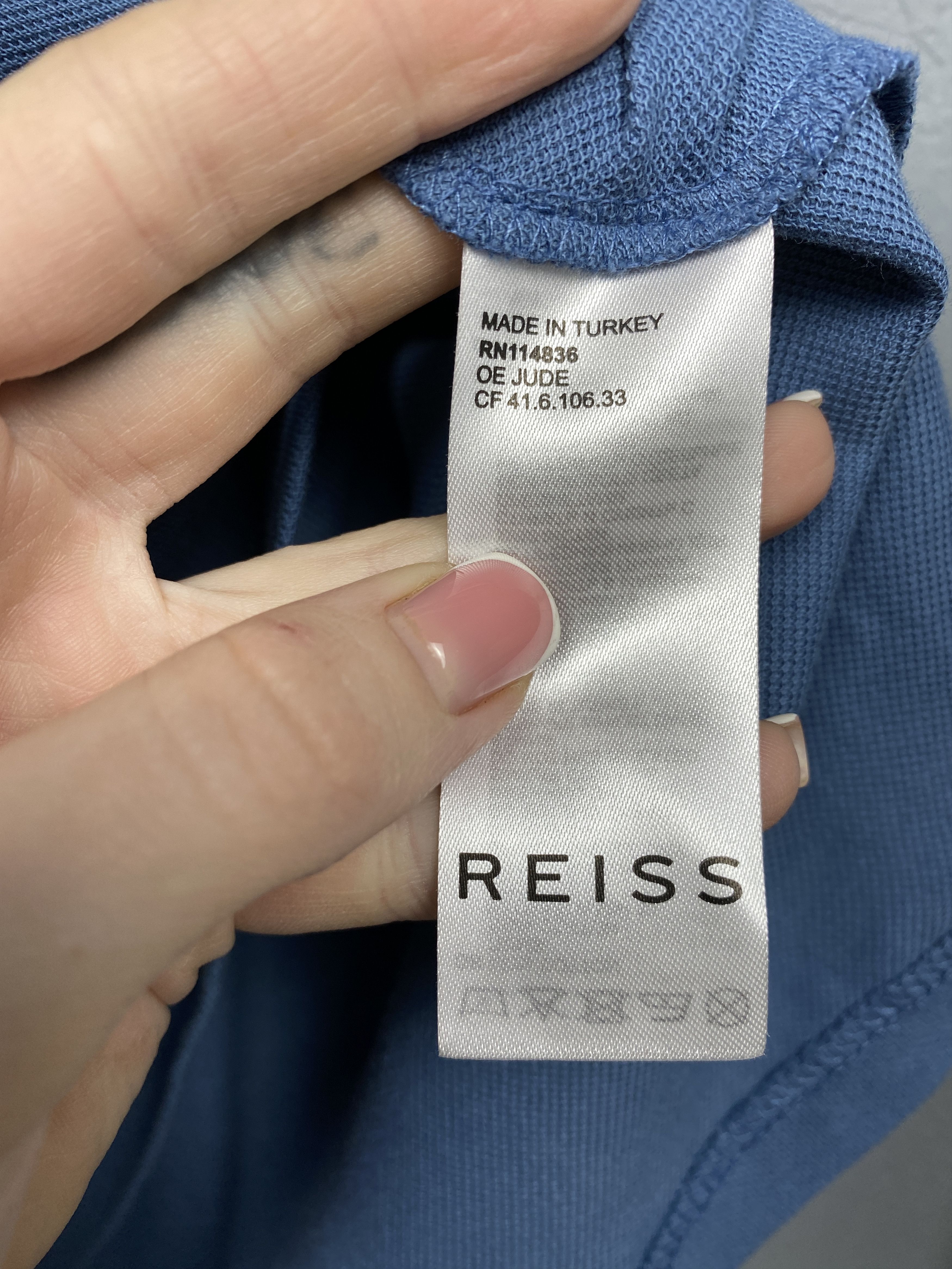 Reiss Reiss Mens Polo Shirt Size US M / EU 48-50 / 2 - 5 Thumbnail