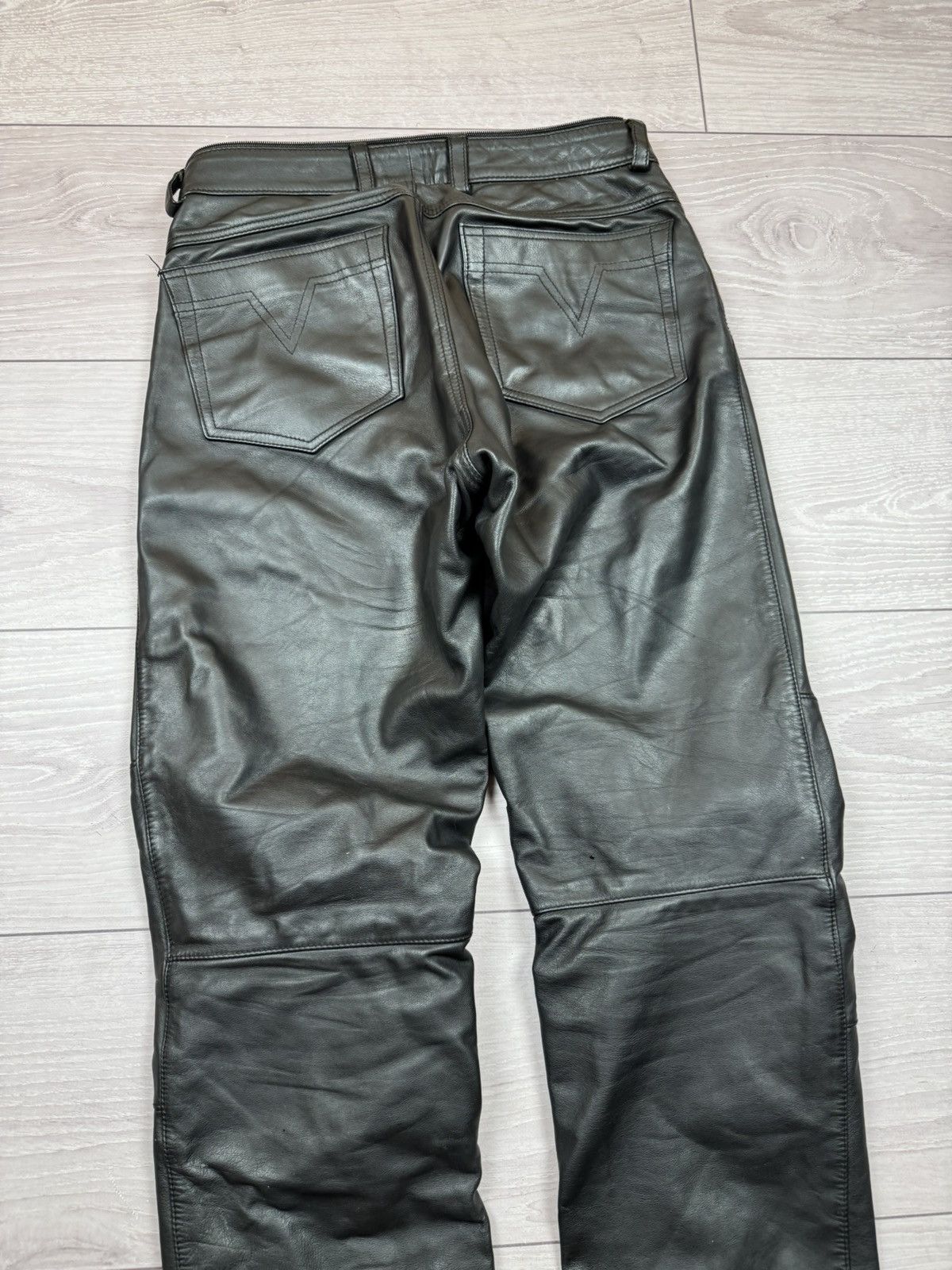 BMW Vintage Leather Moto pants BMW size 48 Size US 32 / EU 48 - 5 Thumbnail