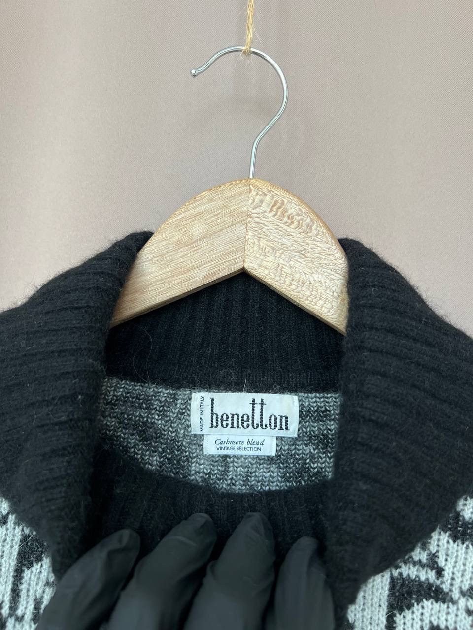 Benetton Benetton Women's Wool/Cashmere Turleneck Sweater Size M Knit Size M / US 6-8 / IT 42-44 - 9 Thumbnail