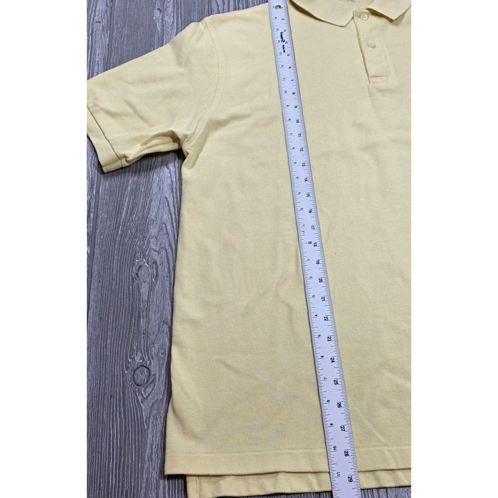 Brooks Brothers VINTAGE Brooks Brothers Polo Shirt Men L Yellow Short Sleeve 80s Golden Fleece USA Size US L / EU 52-54 / 3 - 7 Thumbnail