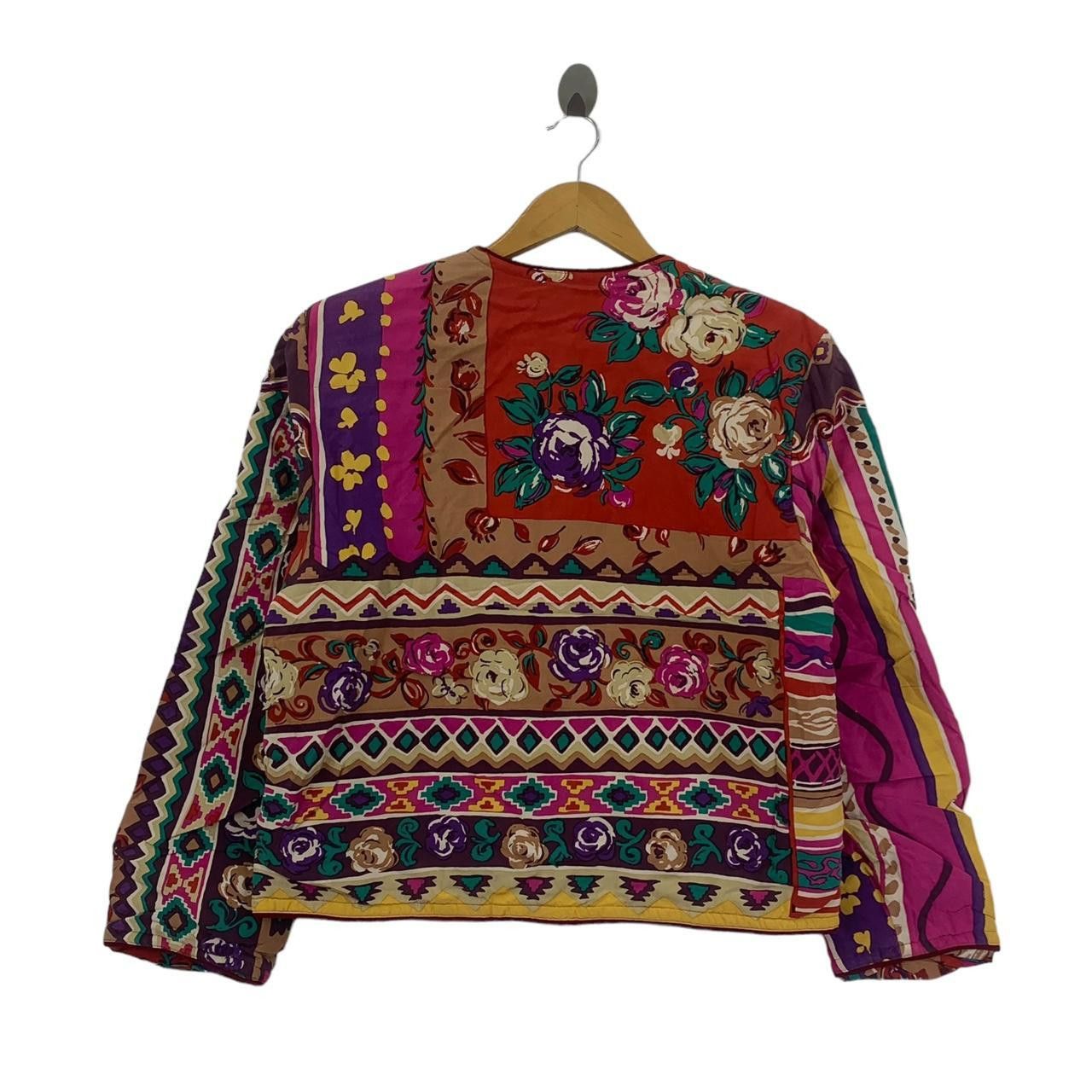Vintage Vintage 80’ LANCETTI ITALY CASA Collection Cardigan Over Size M / US 6-8 / IT 42-44 - 4 Thumbnail