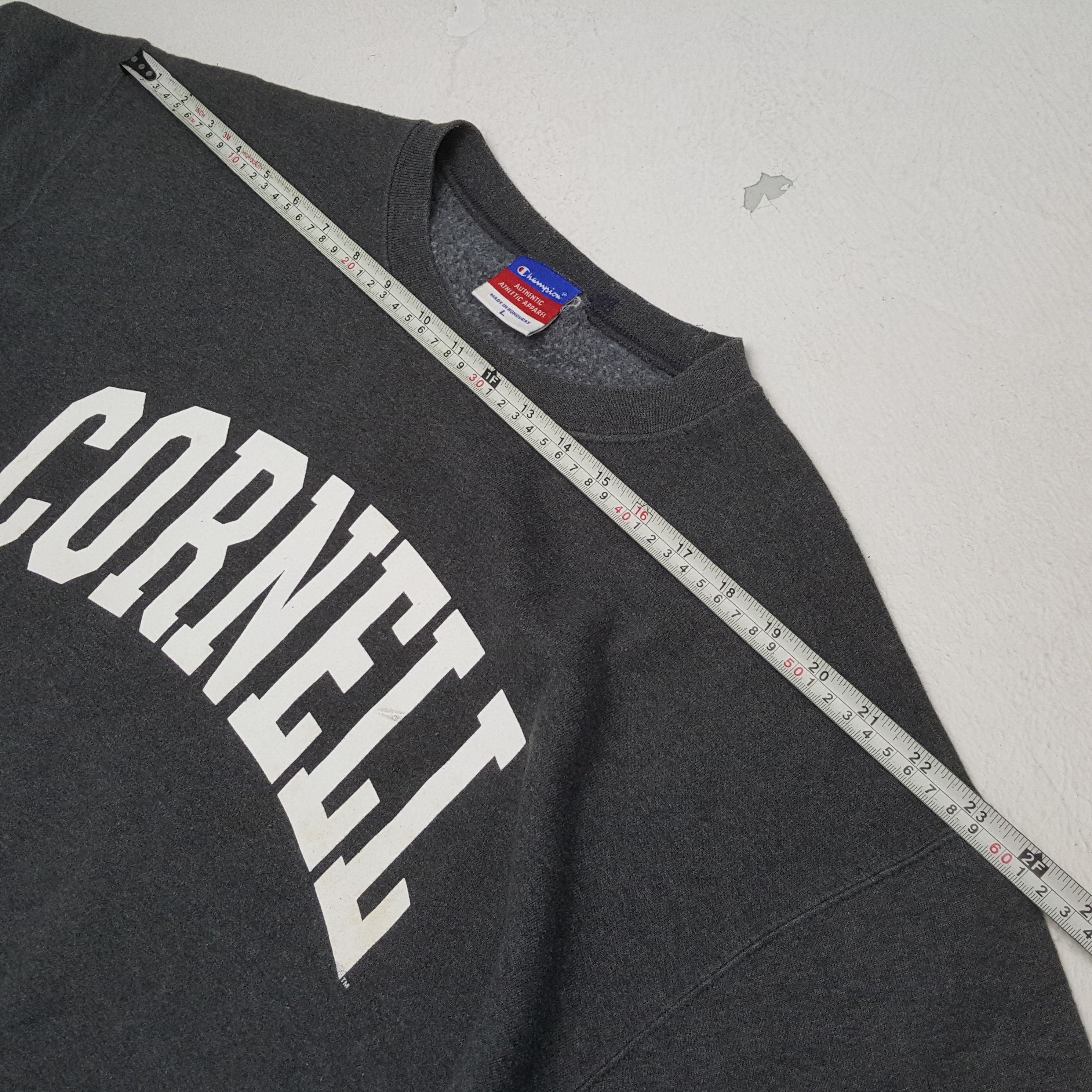 Champion × Vintage CORNELL UNIVERSITY CHAMPION Sweatshirt Streetwear Style Size US L / EU 52-54 / 3 - 5 Thumbnail