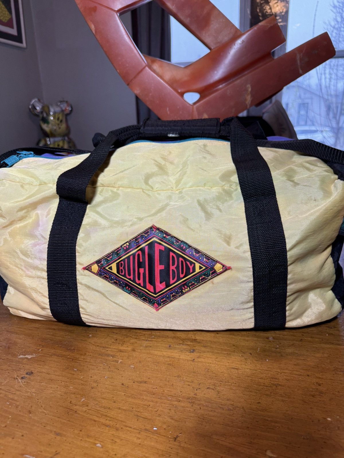 Bugle Boy × Vintage Vintage Bugle Boy duffle Bag Size ONE SIZE - 3 Thumbnail
