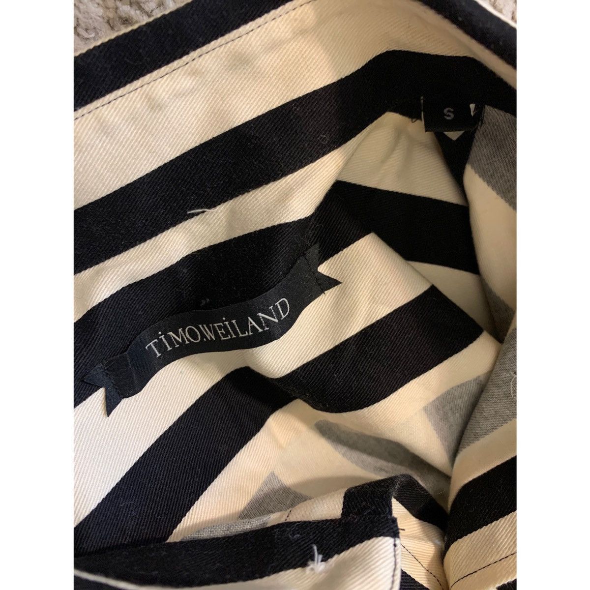 Timo Weiland TIMO WEILAND STRIP SHIRT Size US S / EU 44-46 / 1 - 15 Thumbnail