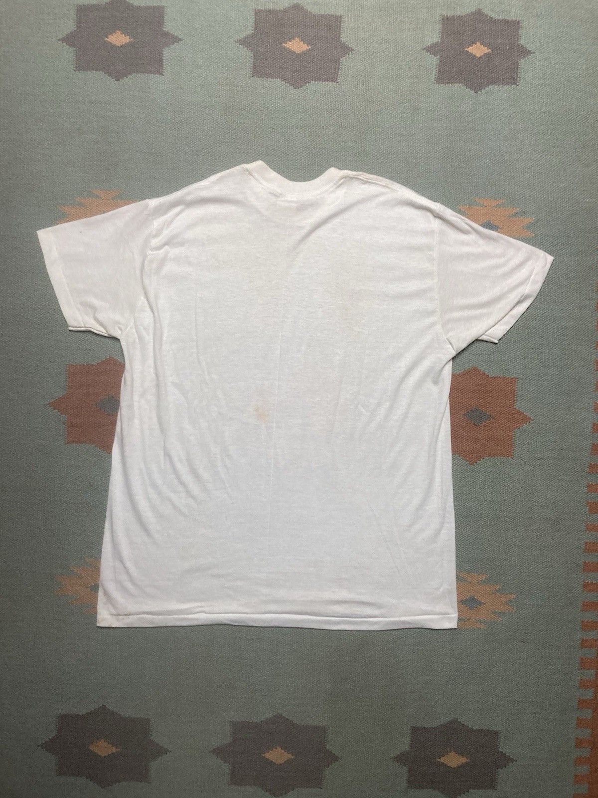 Sears × Vintage 70s blank white t shirt sears grunge soft worn thin XL Size US XL / EU 56 / 4 - 7 Thumbnail