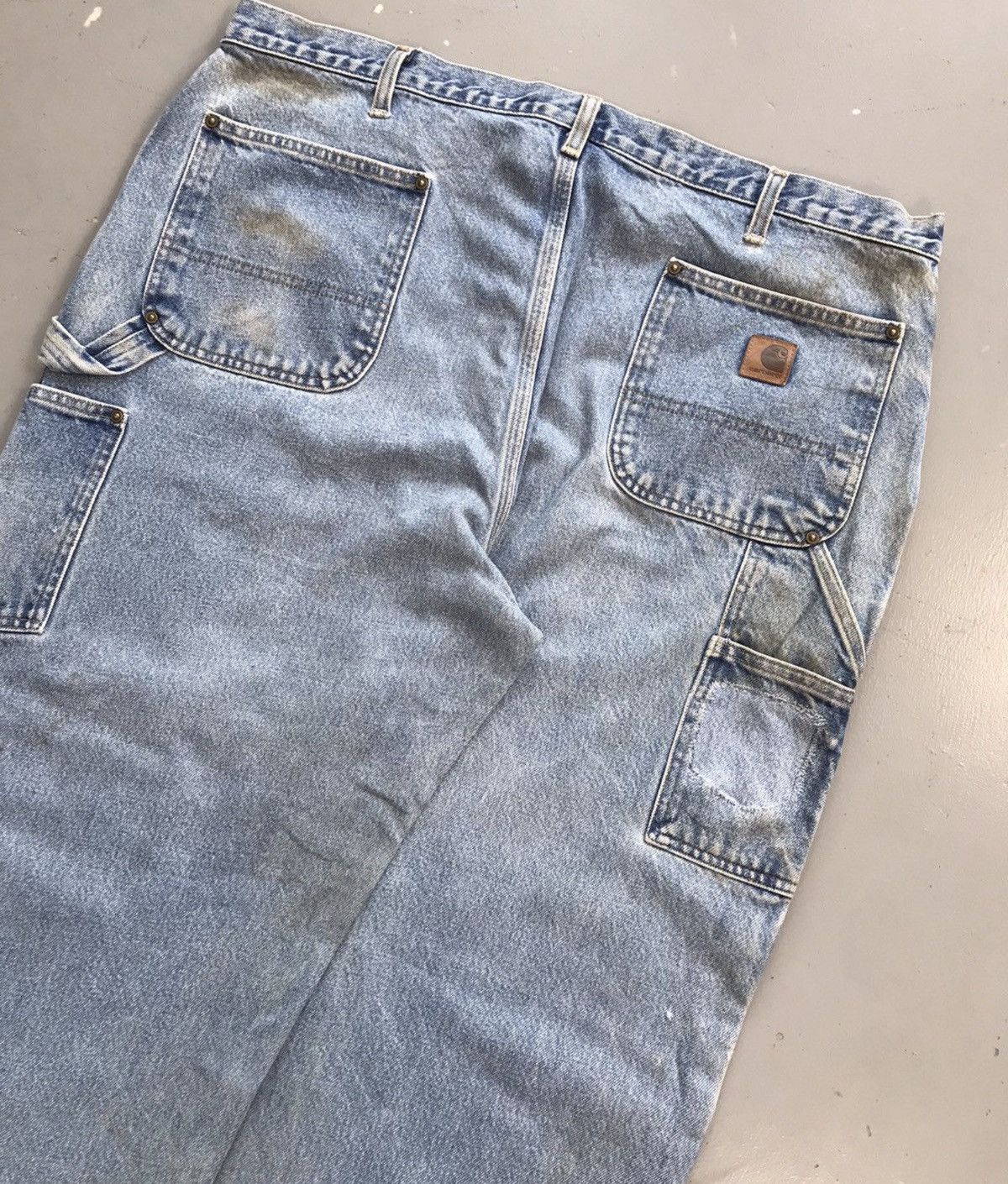 Carhartt Vintage carhartt b136 dst double knee denim Size US 42 / EU 58 - 7 Thumbnail