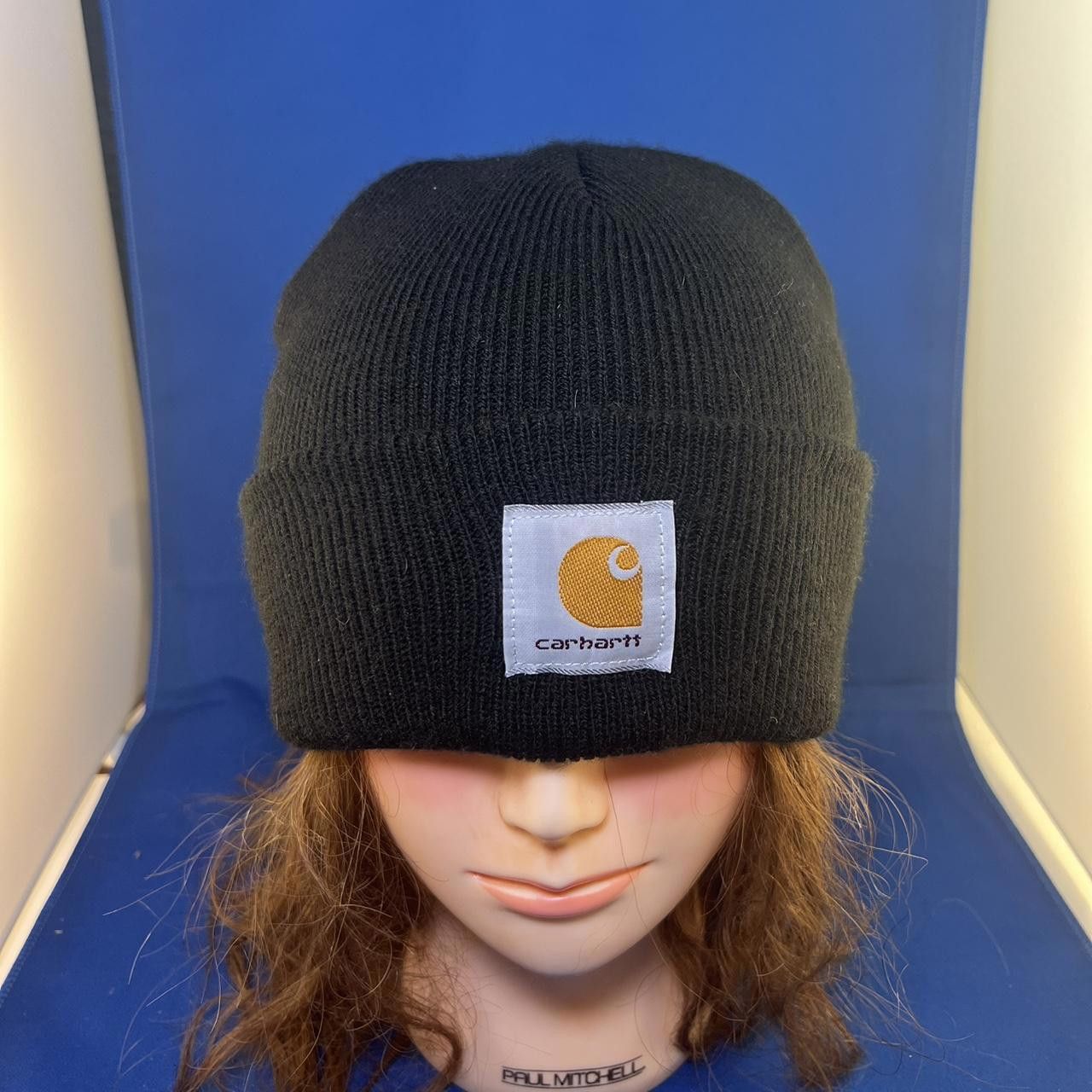 Carhartt Carhartt Black Knit Beanie - Stylish and Warm Size ONE SIZE - 1 Thumbnail
