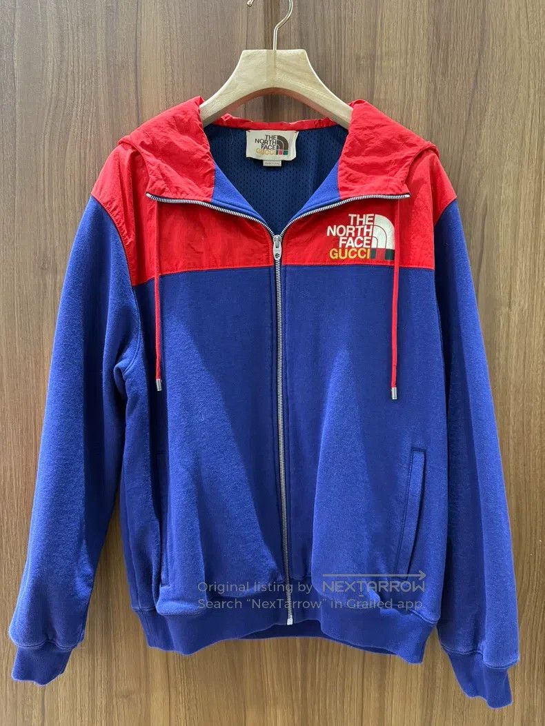 Gucci Gucci Co-branded red and blue colour-matched jacket Size US S / EU 44-46 / 1 - 1 Thumbnail