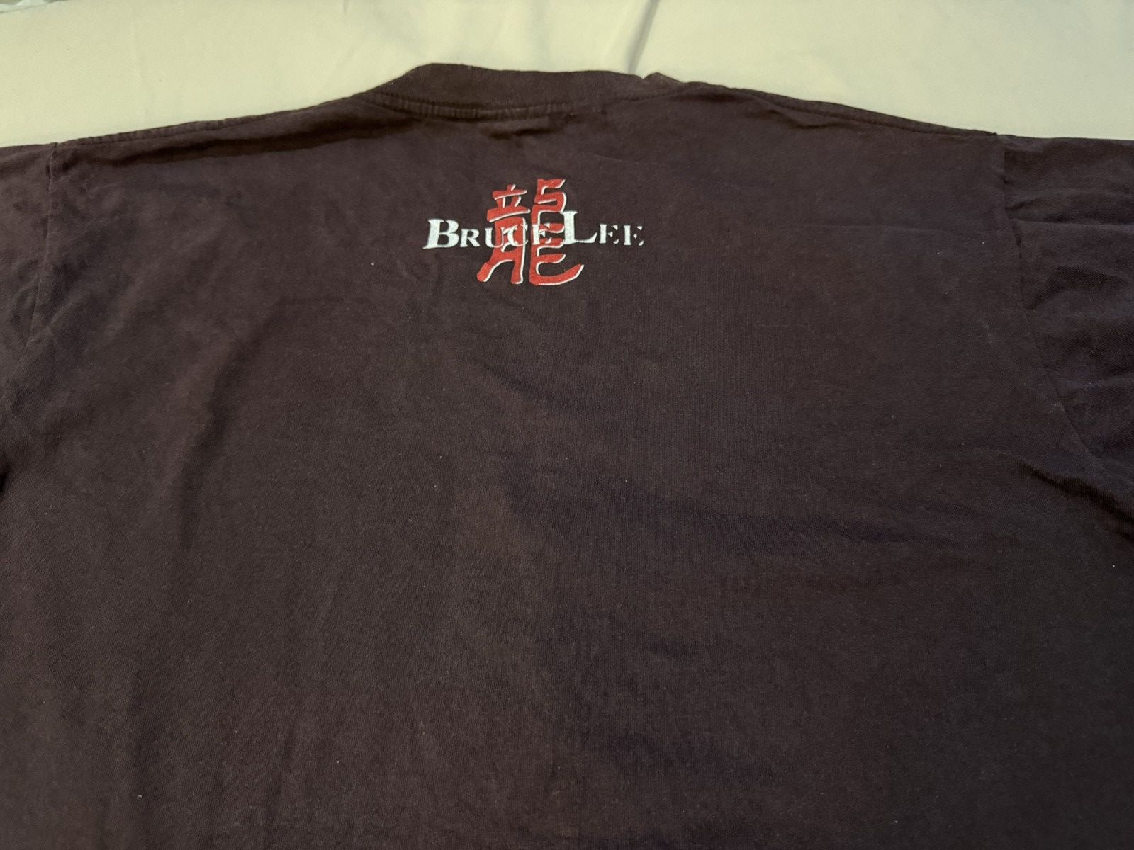 Vintage Vintage 90s Bruce Lee Ice Blue Made in Hell Bootleg T-Shirt Size US L / EU 52-54 / 3 - 9 Thumbnail