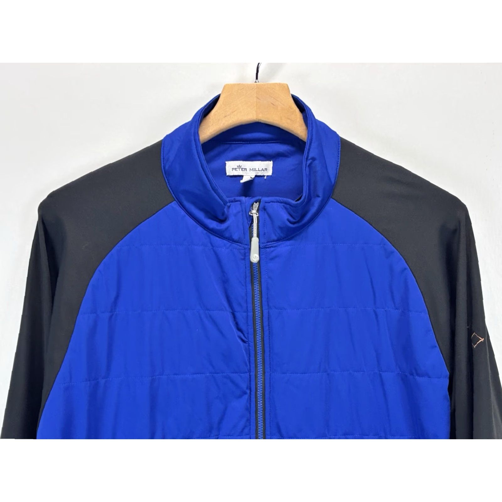 Peter Millar Peter Millar Jacket Mens Large Blue Black Hyperlight Quilted Full Zip Size US L / EU 52-54 / 3 - 2 Thumbnail