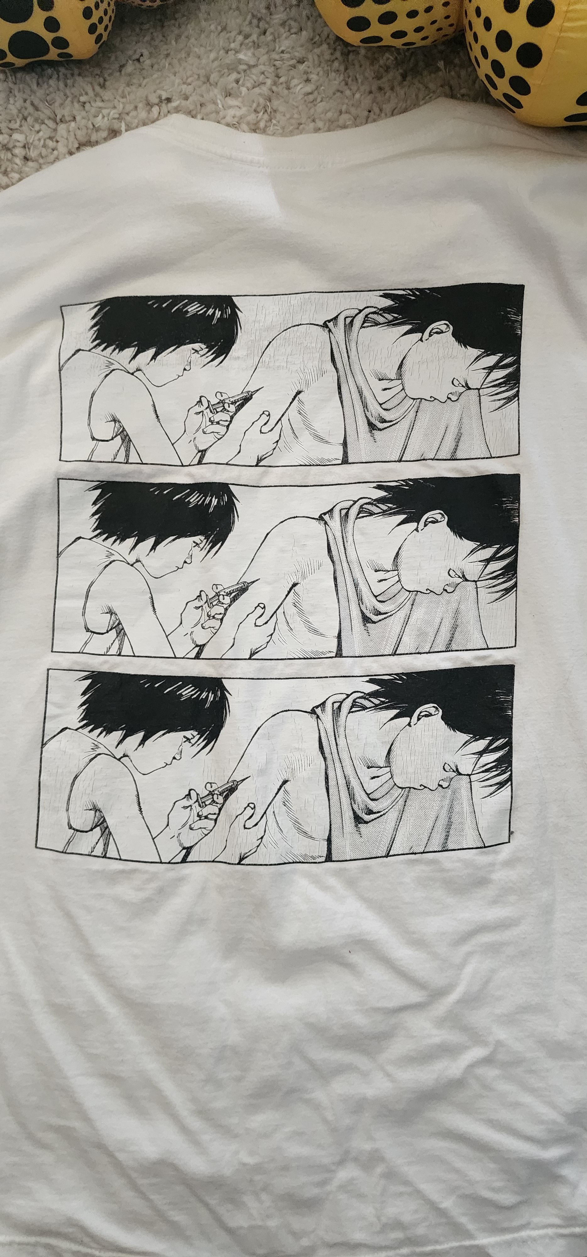 Supreme x Akira “Syringe” Tee top White Size