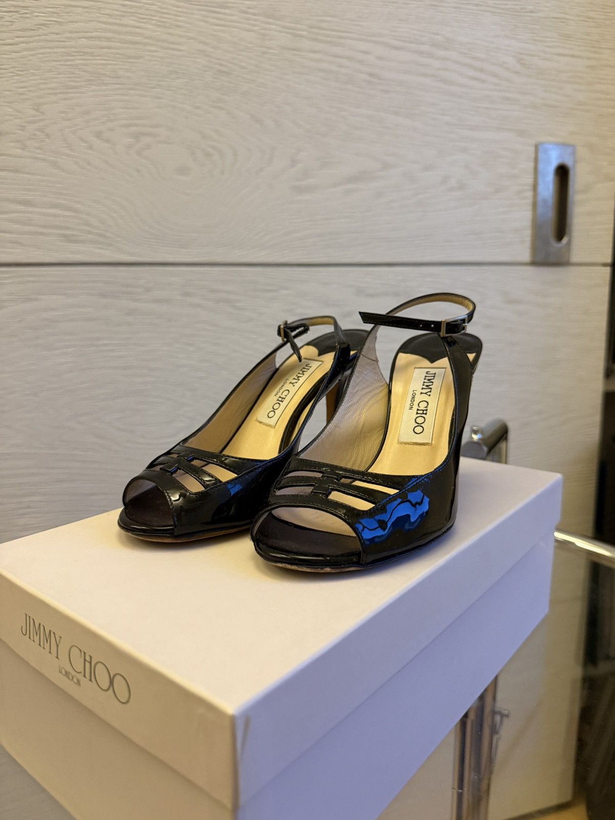Jimmy Choo Jimmy Choo Patent leather pumps Size US 5 / IT 35 - 1 Thumbnail