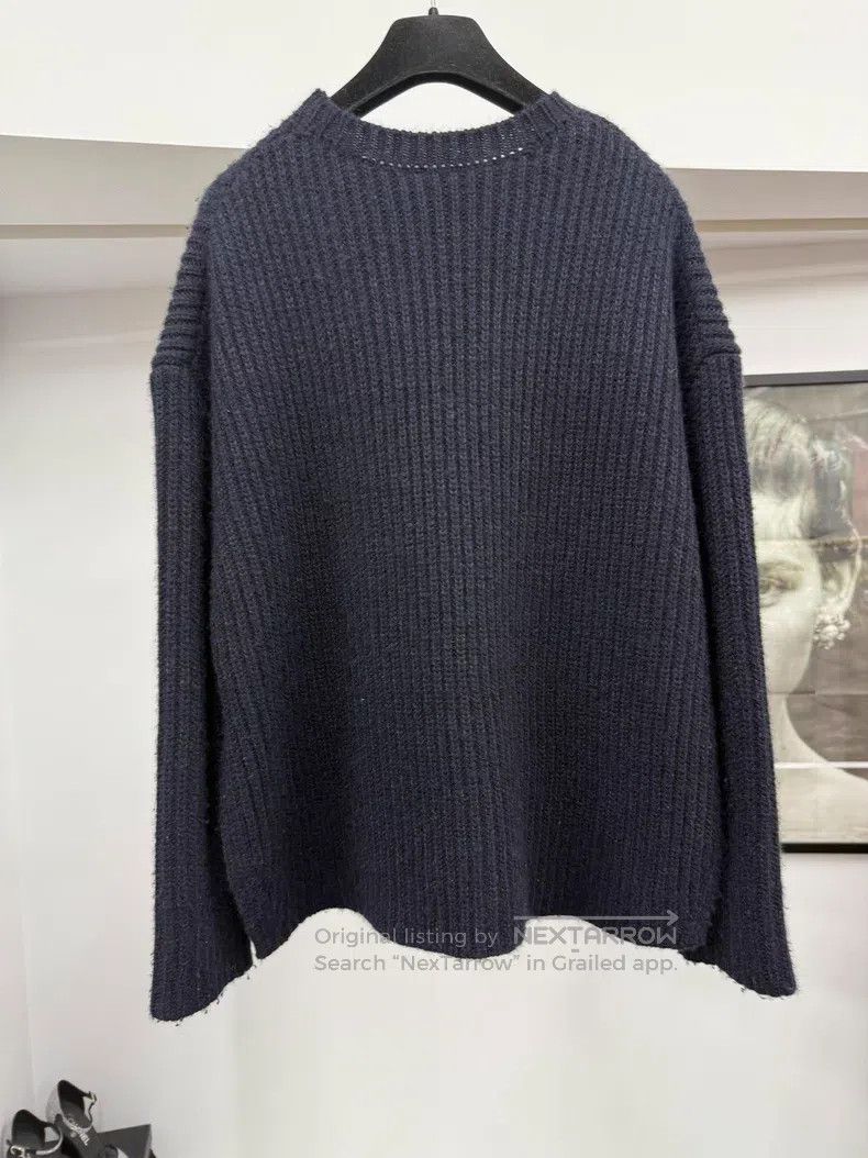 Dior Dior Dark blue cashmere sweater Size XS / US 0-2 / IT 36-38 - 2 Thumbnail