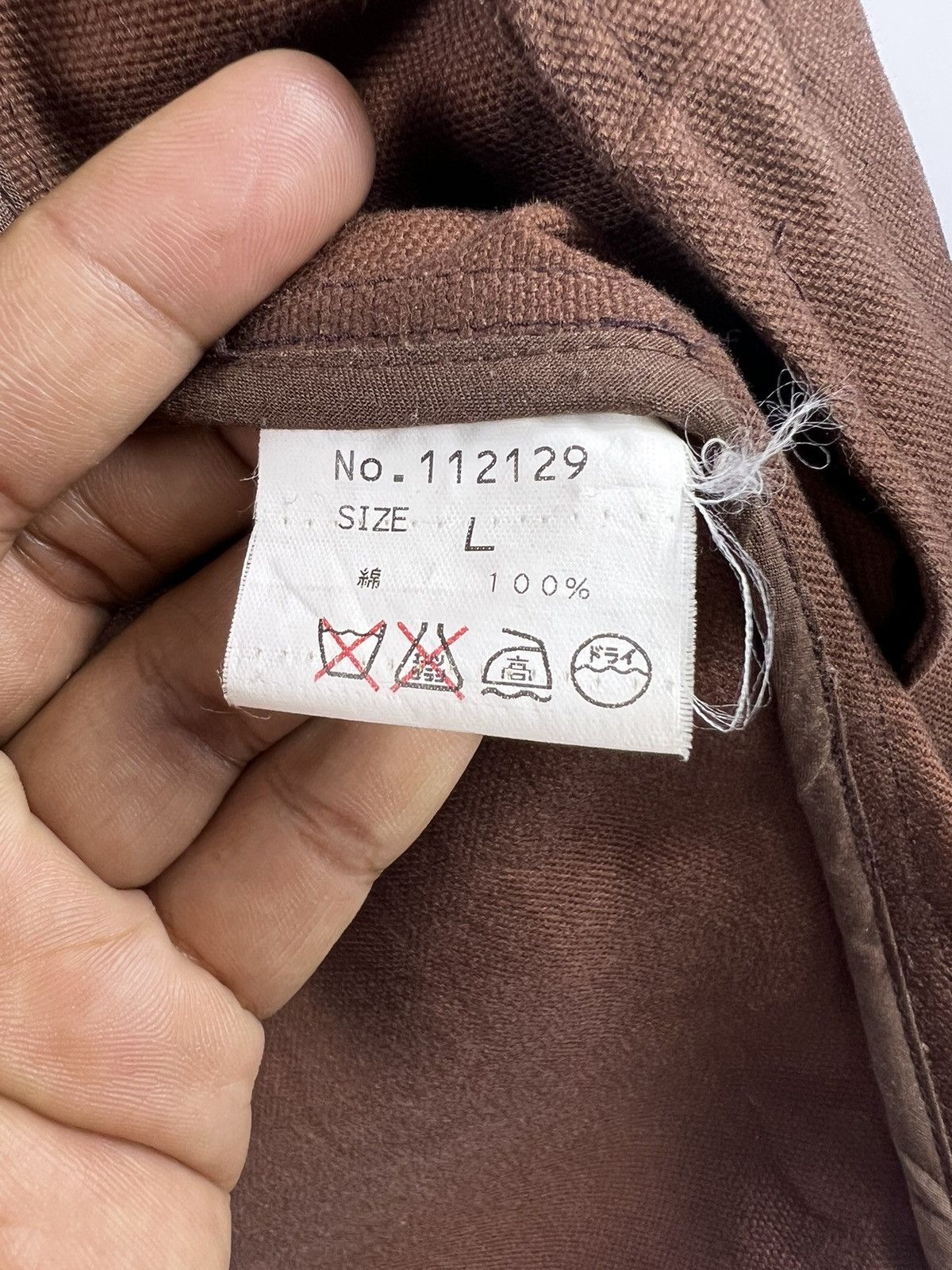 Japanese Brand 🔥 SCENE Metropolitan JAPAN DUCK CANVAS CHORE JACKET - L Size US L / EU 52-54 / 3 - 9 Thumbnail