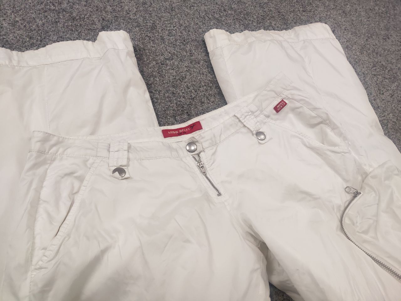 Miss Sixty Vintage Y2K Miss Sixty Parachute Low Rise Cargo Zip Pants Size 30" / US 8 / IT 44 - 18 Thumbnail