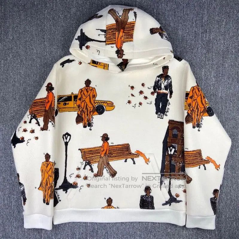 Louis Vuitton Louis Vuitton White Cotton Women's Hoodie . Size L / US 10 / IT 46 - 1 Thumbnail