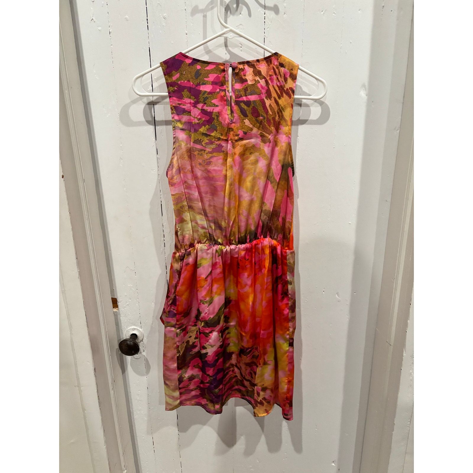 Jennifer Lopez Jennifer Lopez Bold Colorful Watercolor Dress size small Size S / US 4 / IT 40 - 9 Thumbnail