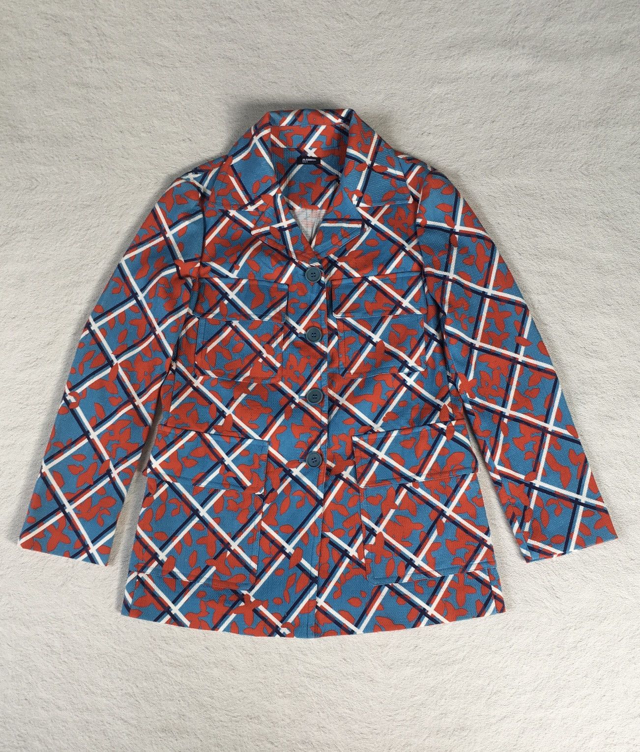 Jil Sander × Maison Margiela Jil Sander Blazer Multi collor Size XXS / US 00 / IT 34 - 1 Thumbnail