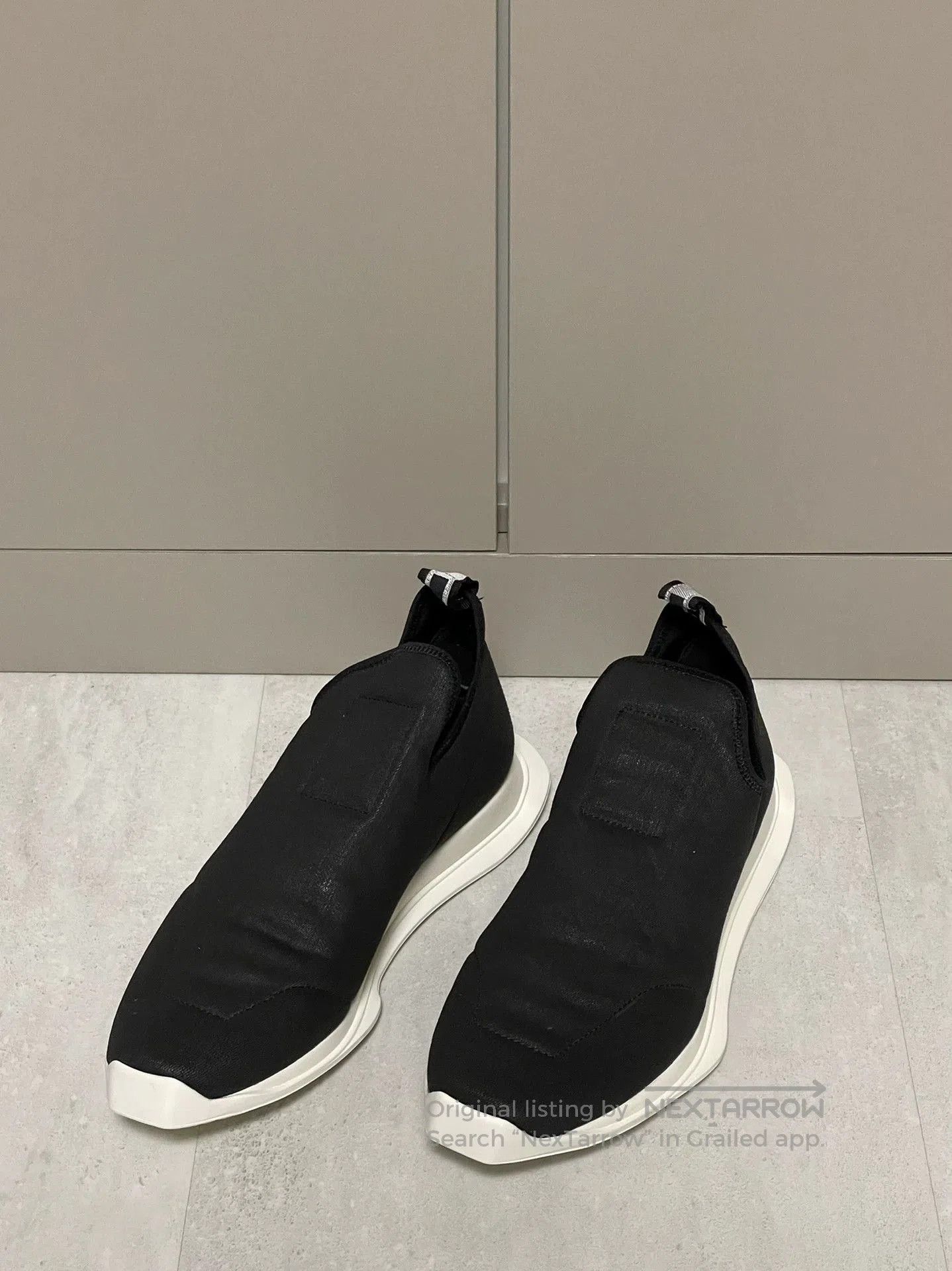 Rick Owens Drkshdw rick owens drkshdw low top sock sneakers. Size US 11 / EU 44 - 1 Thumbnail
