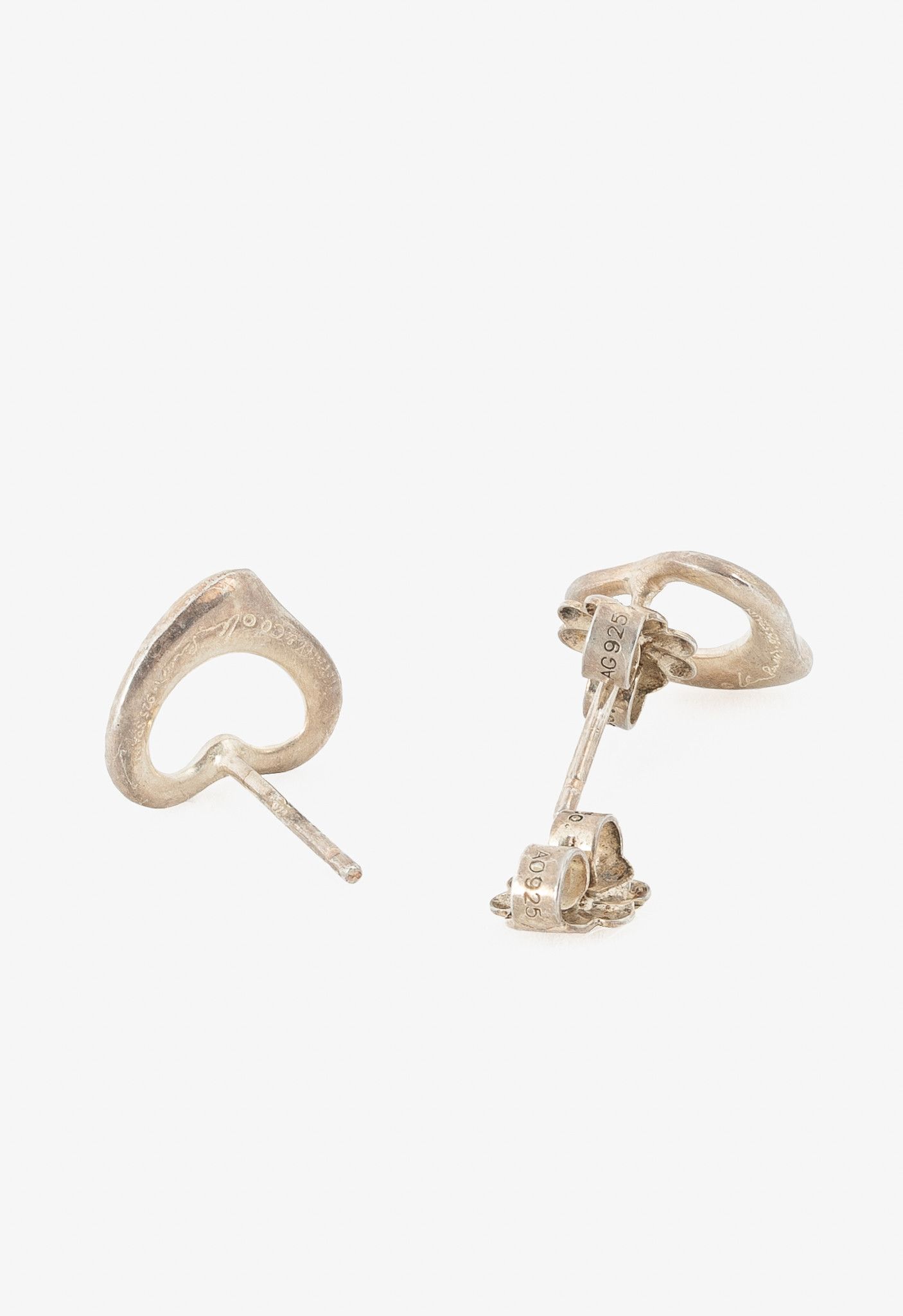 Tiffany & Co. Tiffany & Co. Elsa Peretti Open Heart Earrings Size ONE SIZE - 2 Thumbnail