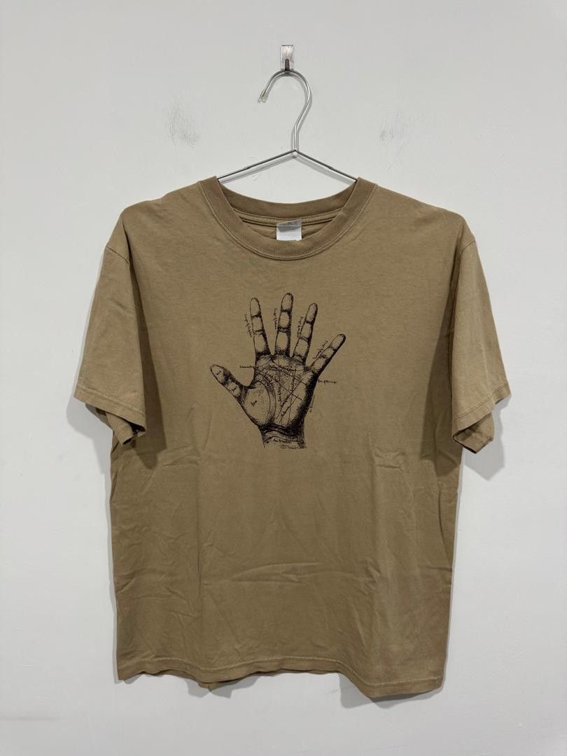 Anvil × Vintage Vintage Bill Peaks NYC Handprint Tee Size US M / EU 48-50 / 2 - 1 Thumbnail