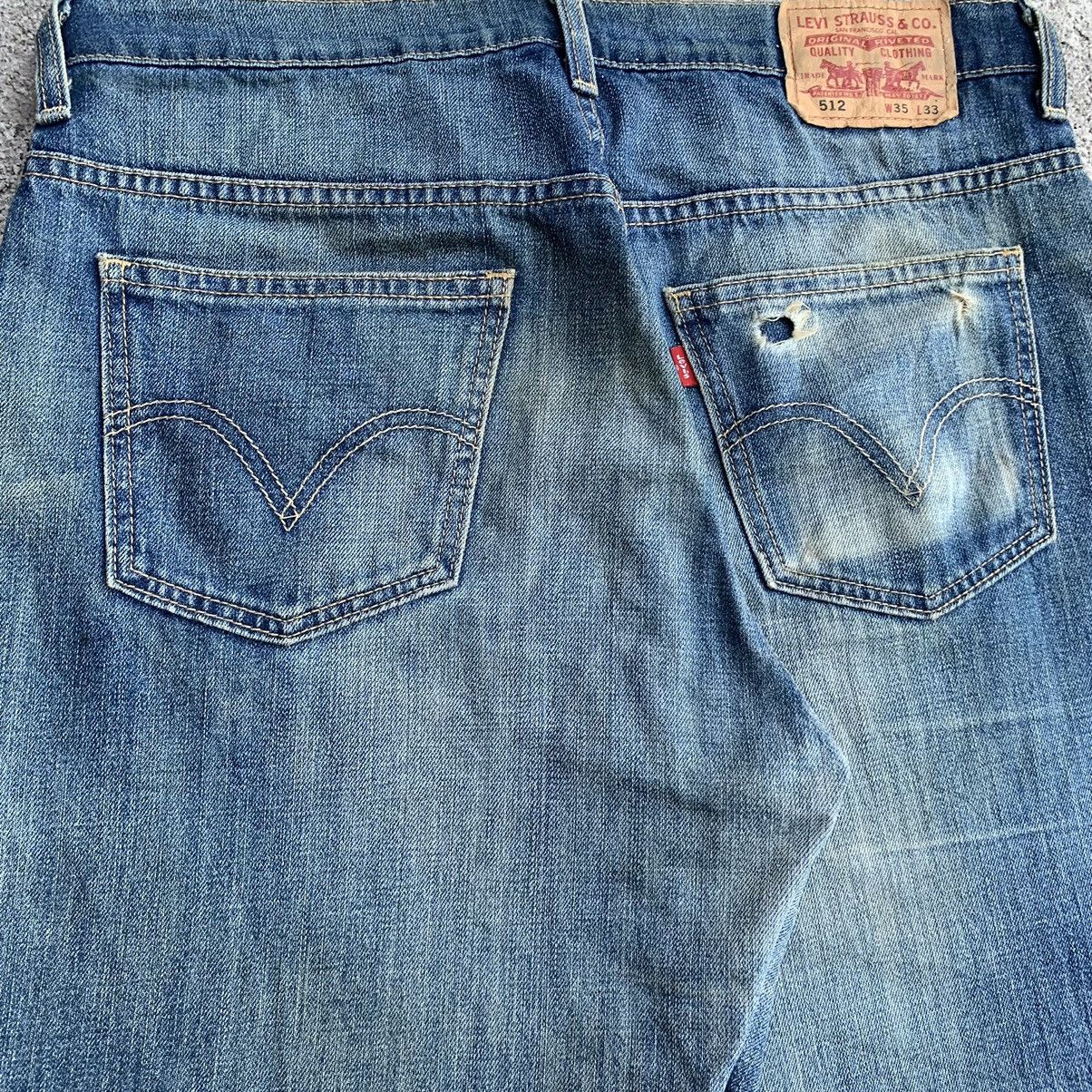Levi's Vintage Clothing Vintage Levis 512 Rusty Faded Mudwash Distressed Denim W34 Size US 34 / EU 50 - 9 Thumbnail