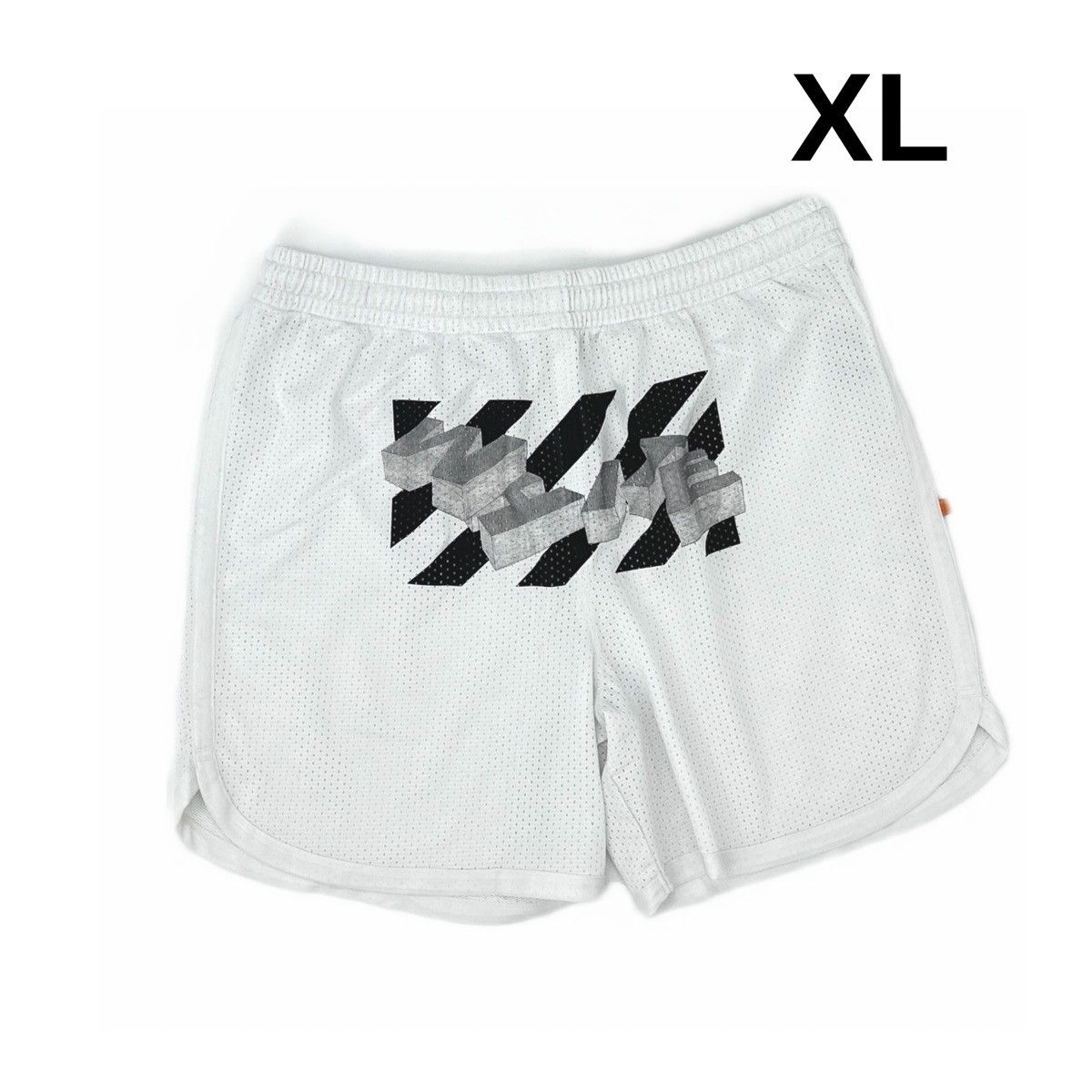 Off-White OFF-WHITE 20SS Mesh Shorts Size US 34 / EU 50 - 1 Thumbnail