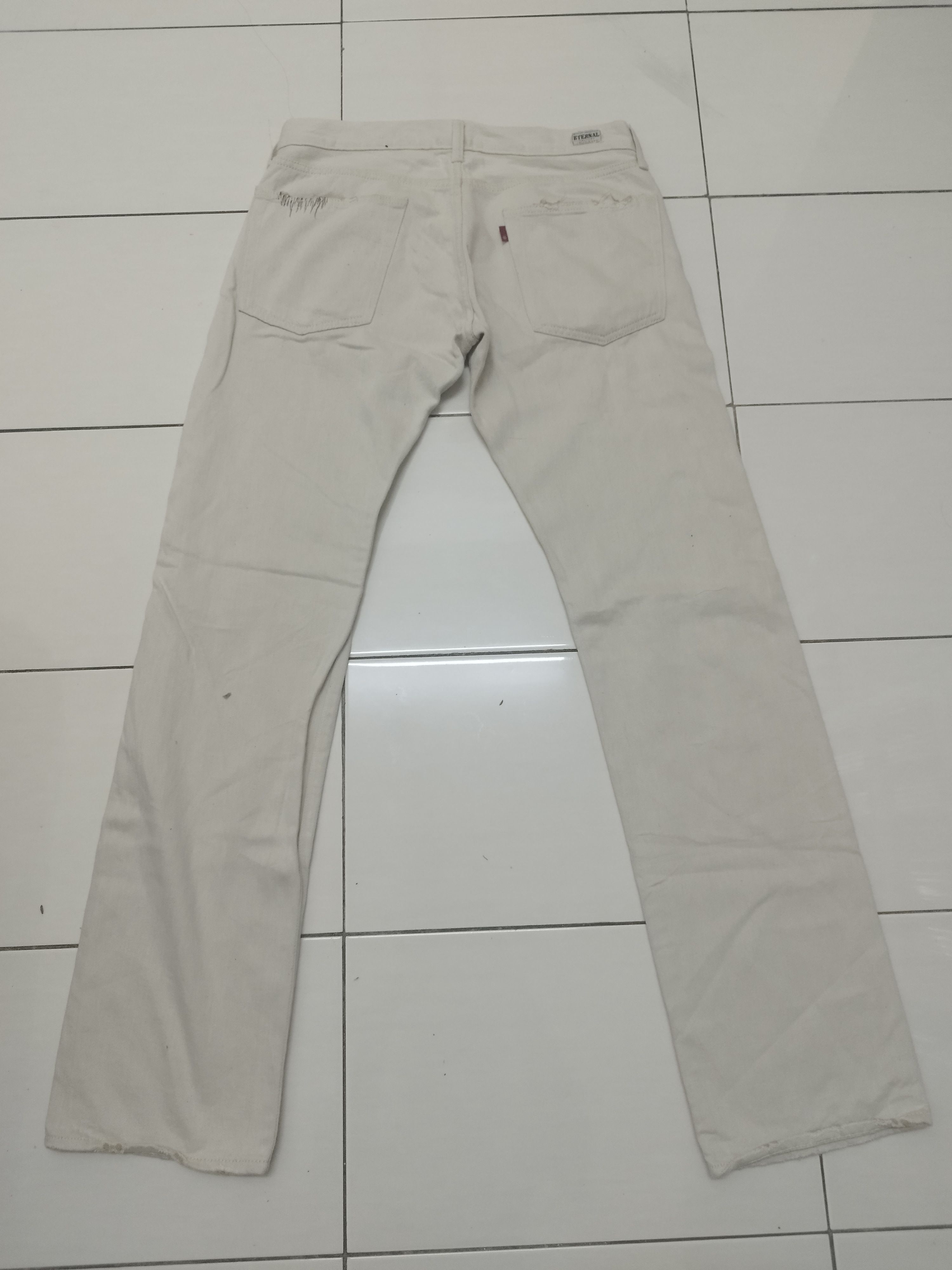 Eternal × Kapital ETERNAL DISTRESSED DENIM Size US 30 / EU 46 - 8 Thumbnail