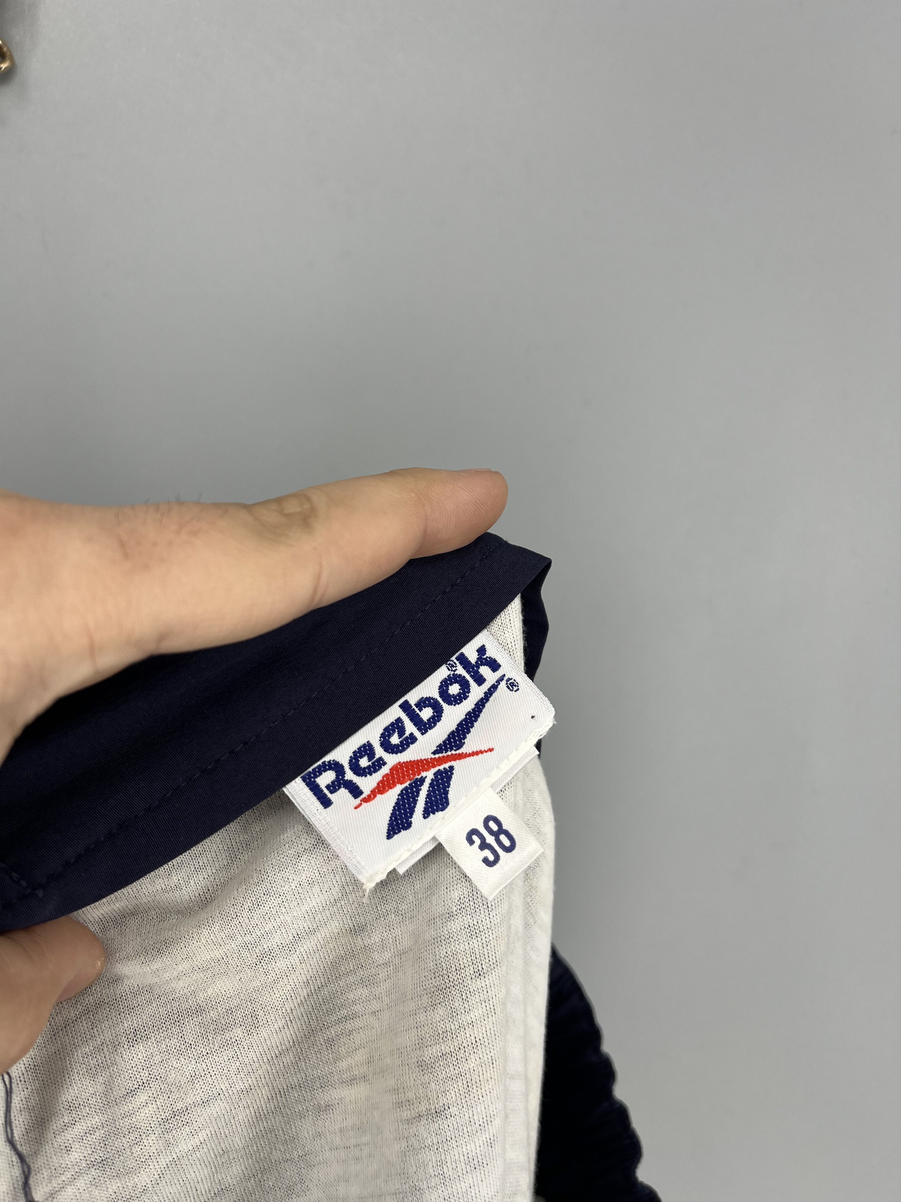 Reebok Vintage Reebok 90s Tennis Skort Navy Wrap Mini Skirt Size 27" / US 4 / IT 40 - 10 Thumbnail