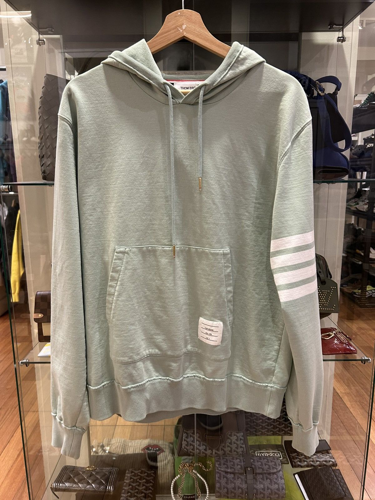 Thom Browne 4 Bar Hoodie