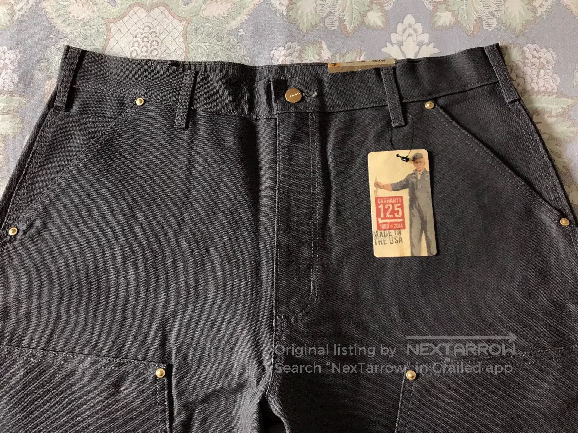 Carhartt Carhartt B01 125th Anniversary Canvas Work Pants. Size US 36 / EU 52 - 4 Thumbnail