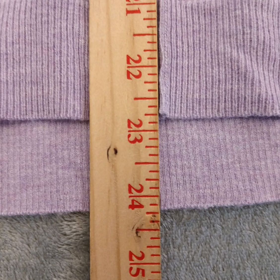 Vintage Chico's Sweater Womens Pullover Long Sleeve Round Neck Purple M Regular Knit Cashmere Blend Nylon Polyester Rayon, Solid, Vintage No, 2000s-2020s Size M / US 6-8 / IT 42-44 - 6 Thumbnail