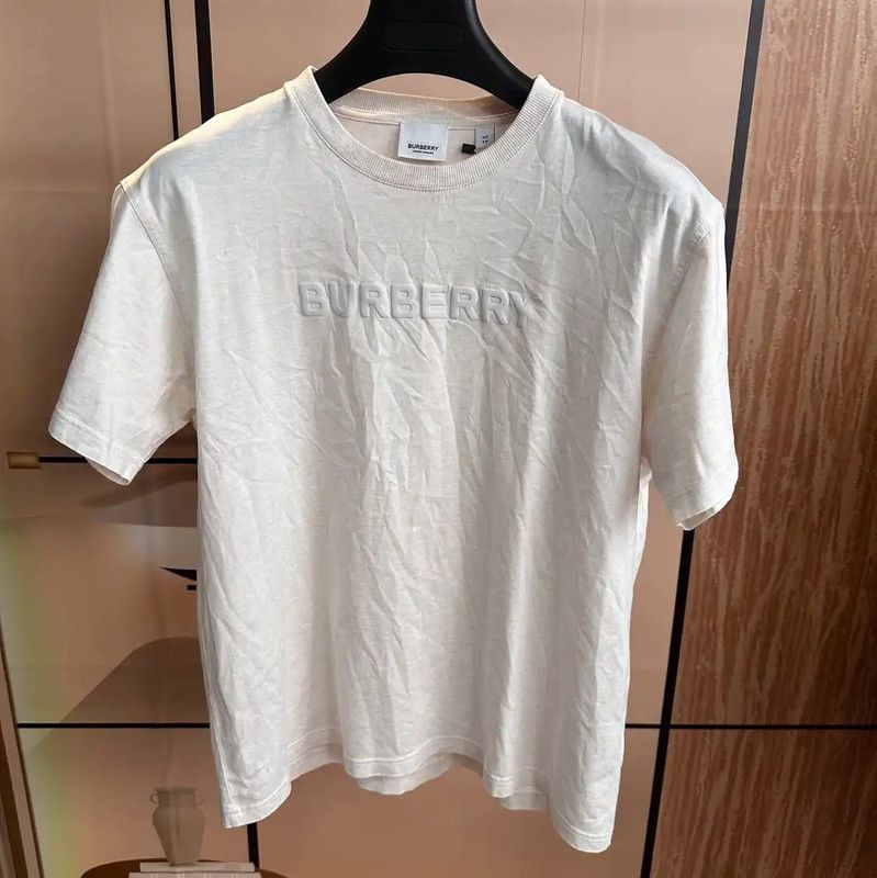 Burberry Burberry White Cotton Women's T-Shirt Size XS / US 0-2 / IT 36-38 - 1 Thumbnail