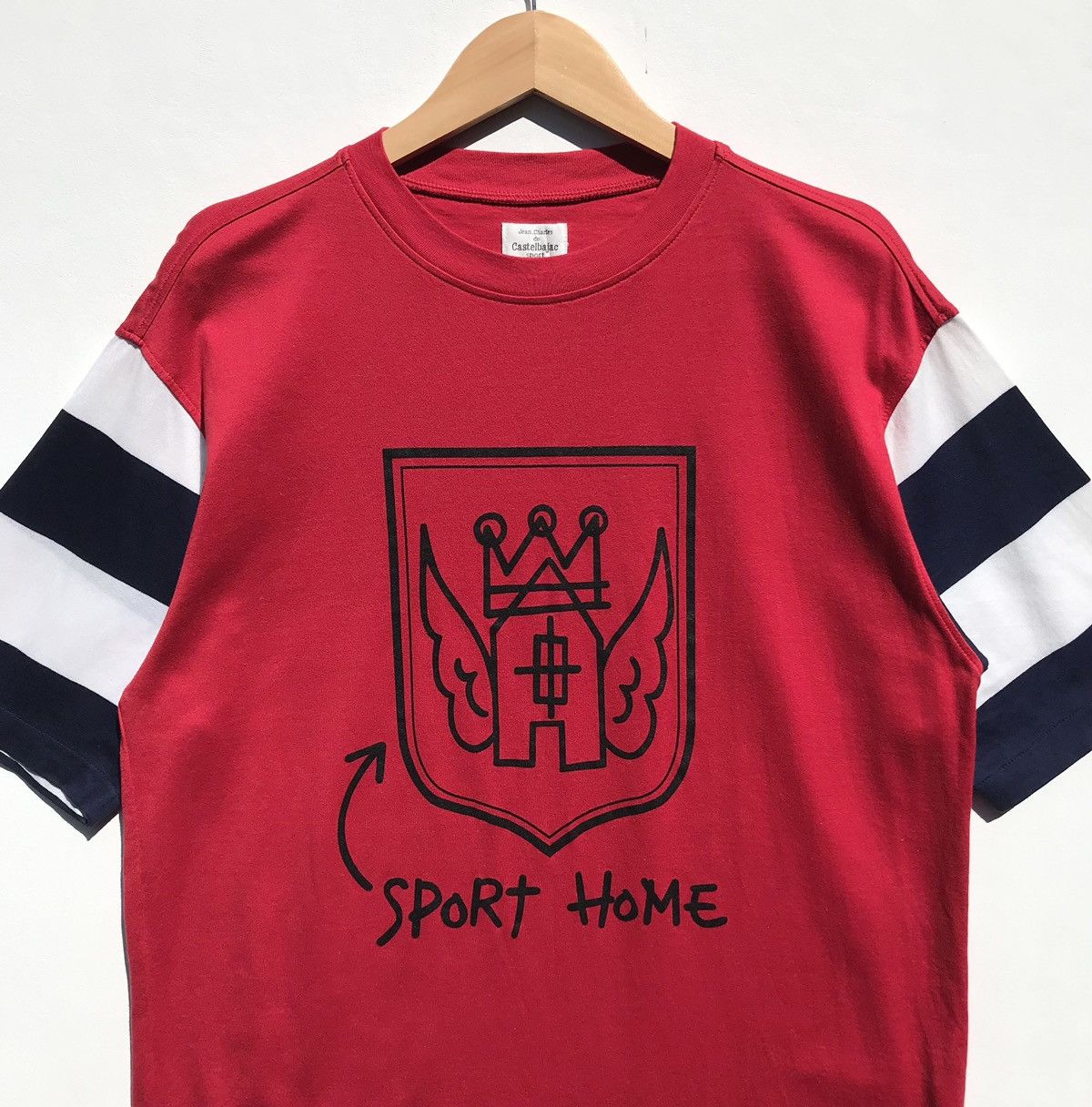 Jean Charles De Castelbajac × Vintage Vintage Jean Charles De Castelbajac Peace Hand Tee Size US M / EU 48-50 / 2 - 5 Thumbnail
