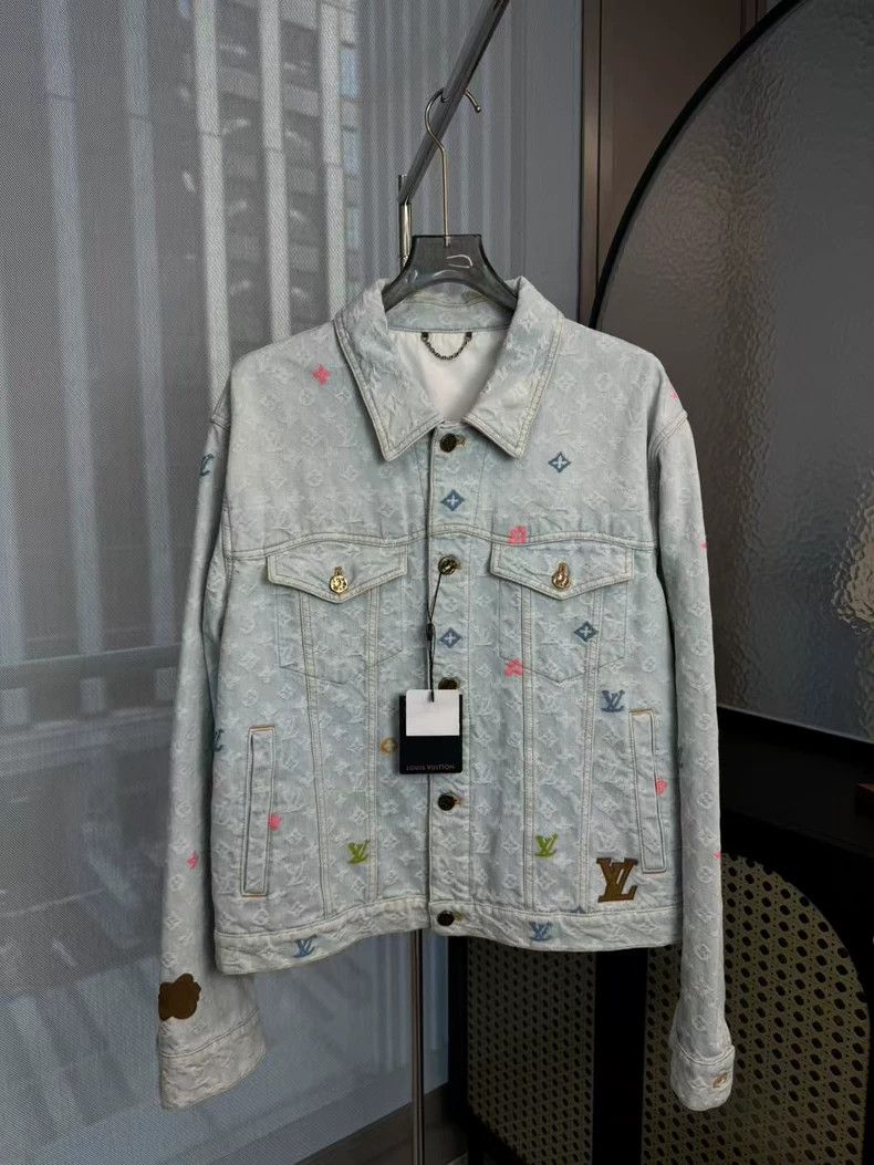 Louis Vuitton Louis Vuitton x Tyler Denim Jacket - dmc Size US XL / EU 56 / 4 - 1 Thumbnail