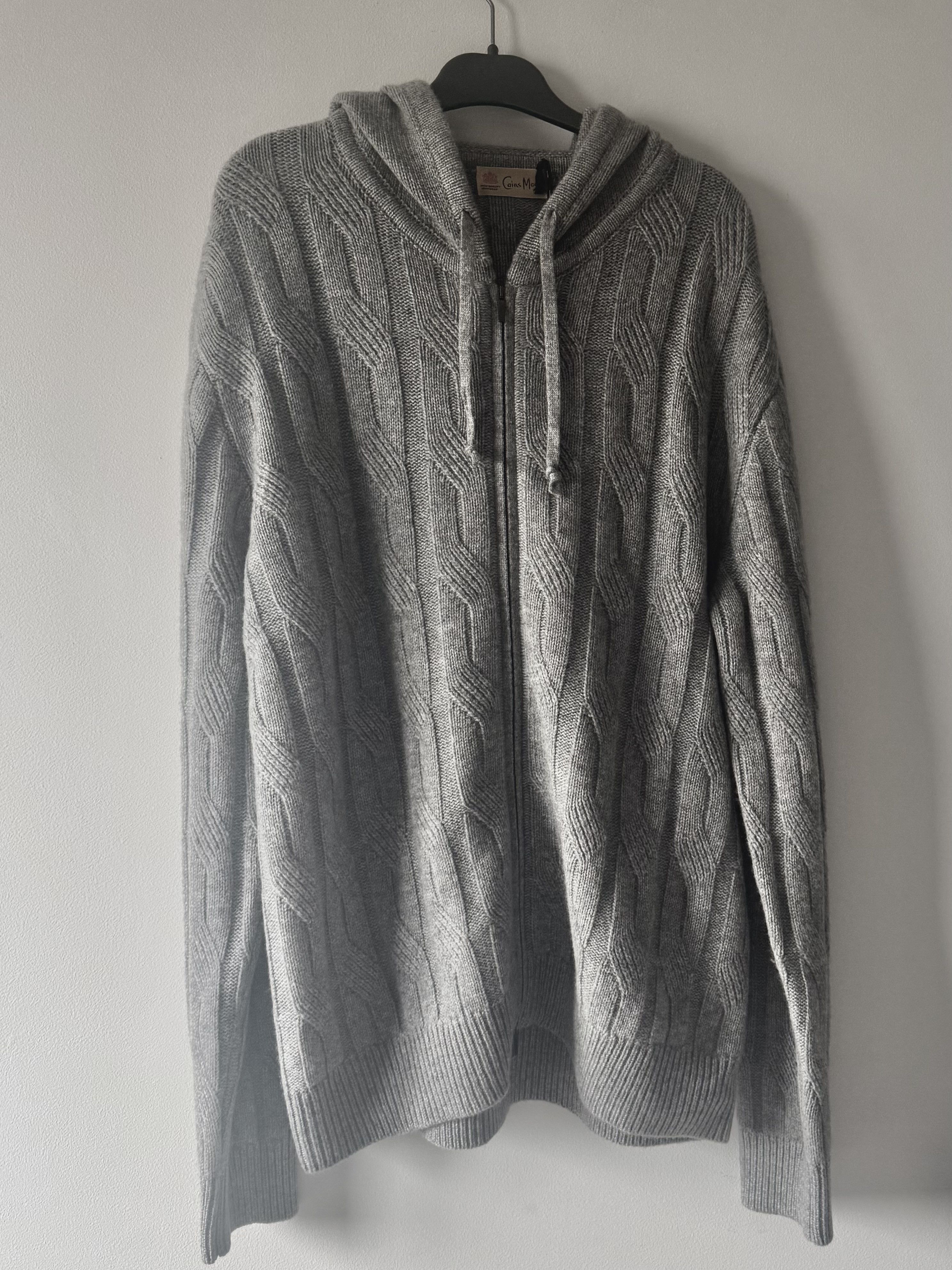 Other Knitted Cashmere Zipped Hoodie Size US L / EU 52-54 / 3 - 6 Thumbnail
