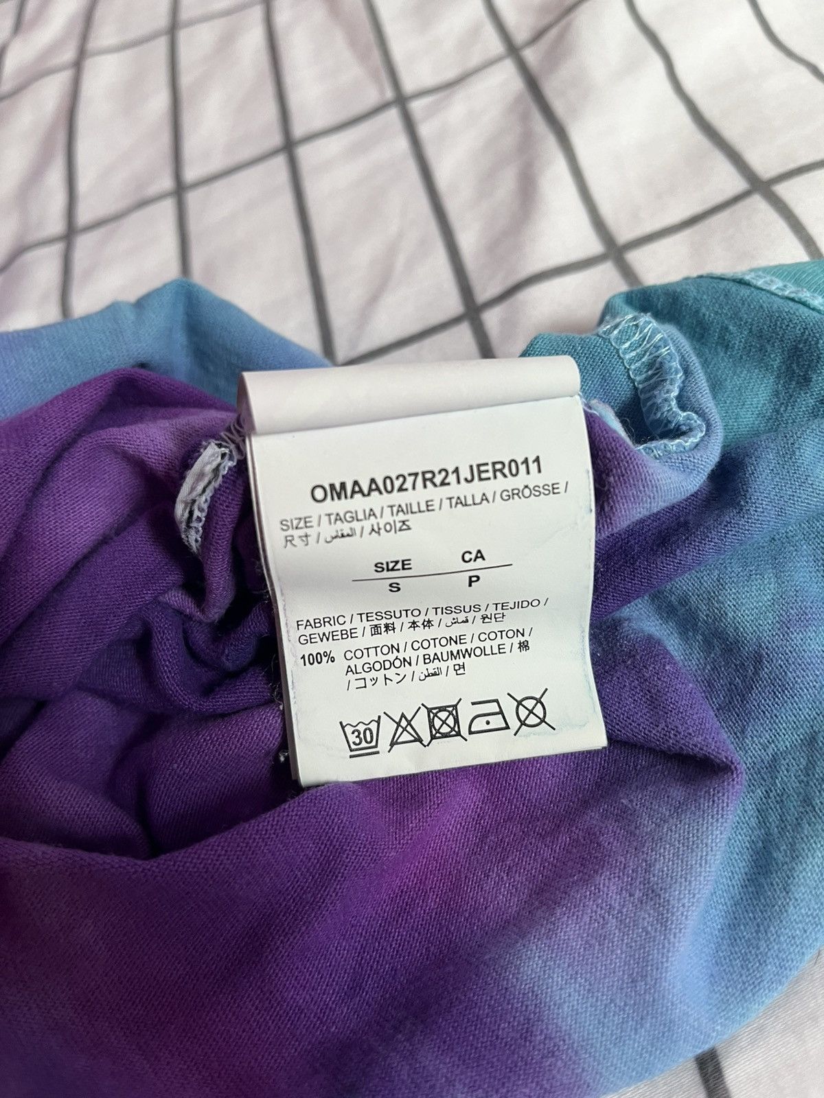 Off-White Off-White Pascal Hand Gun Shirt Tie Dye Size US S / EU 44-46 / 1 - 6 Thumbnail