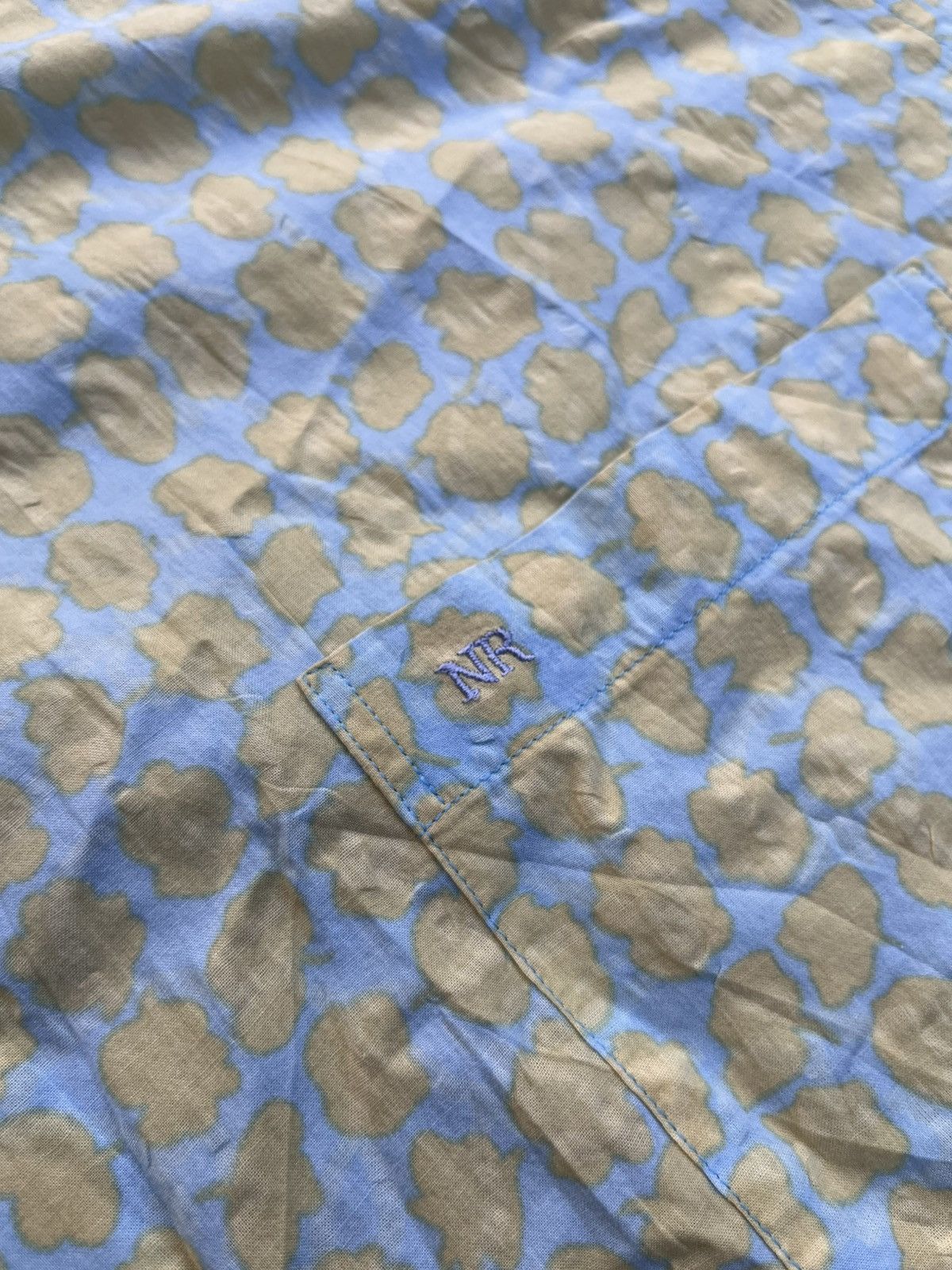 Nina Ricci × Vintage VINTAGE NINA RICCI ABSTRACT BUTTON UPS Size L / US 10 / IT 46 - 3 Thumbnail