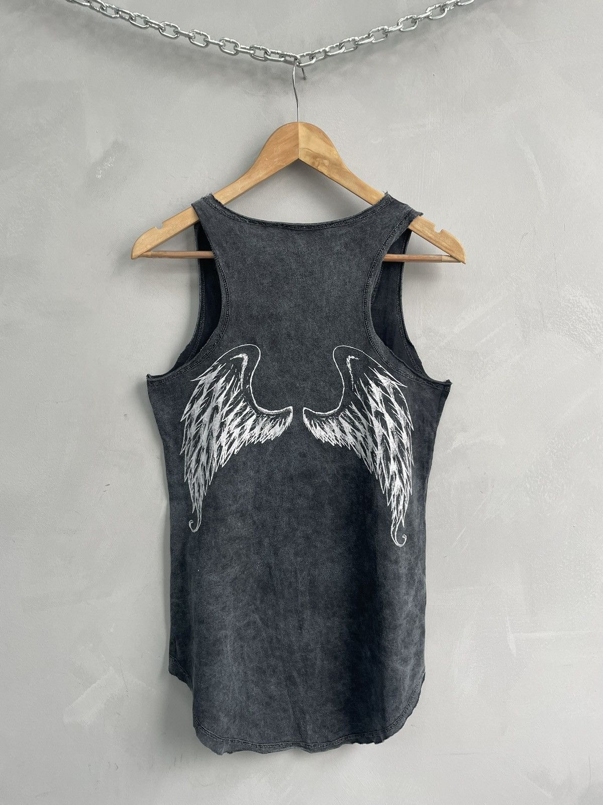 Hysteric Glamour Rare washed fly washed tank top rare hystericglamour style Size S / US 4 / IT 40 - 1 Thumbnail