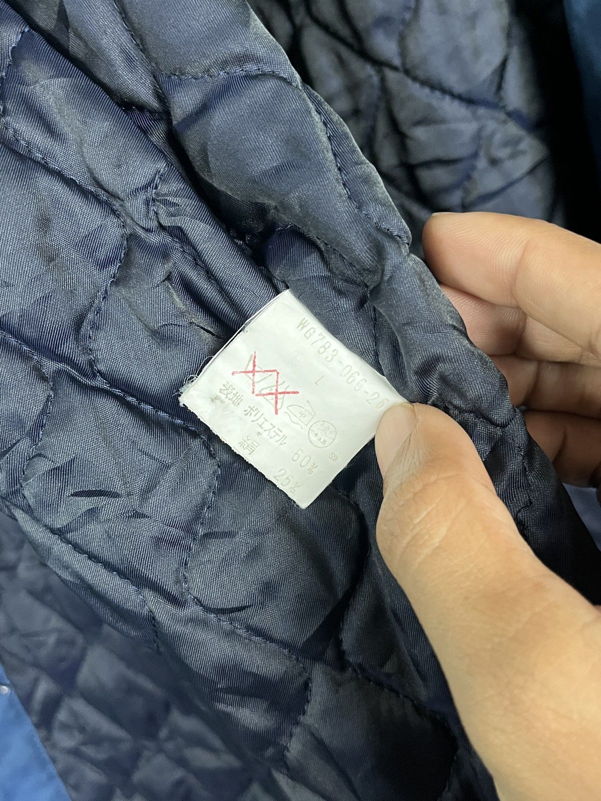 Burberry × Vintage Burberrys Blue Hooded Coat Jacket Quilted Lined Size US L / EU 52-54 / 3 - 16 Thumbnail