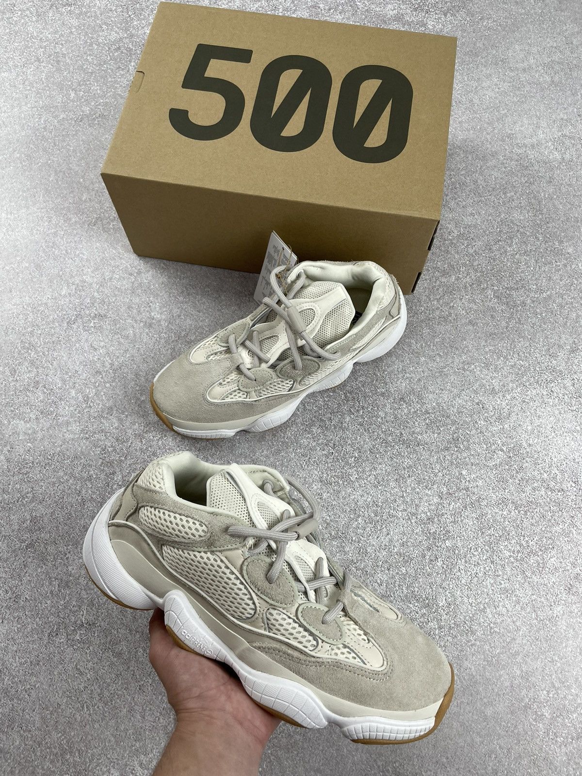 Adidas × Kanye West Adidas Kanye West Yeezy 500 Stone Taupe Size 7.5 Size US 7.5 / EU 40-41 - 3 Thumbnail