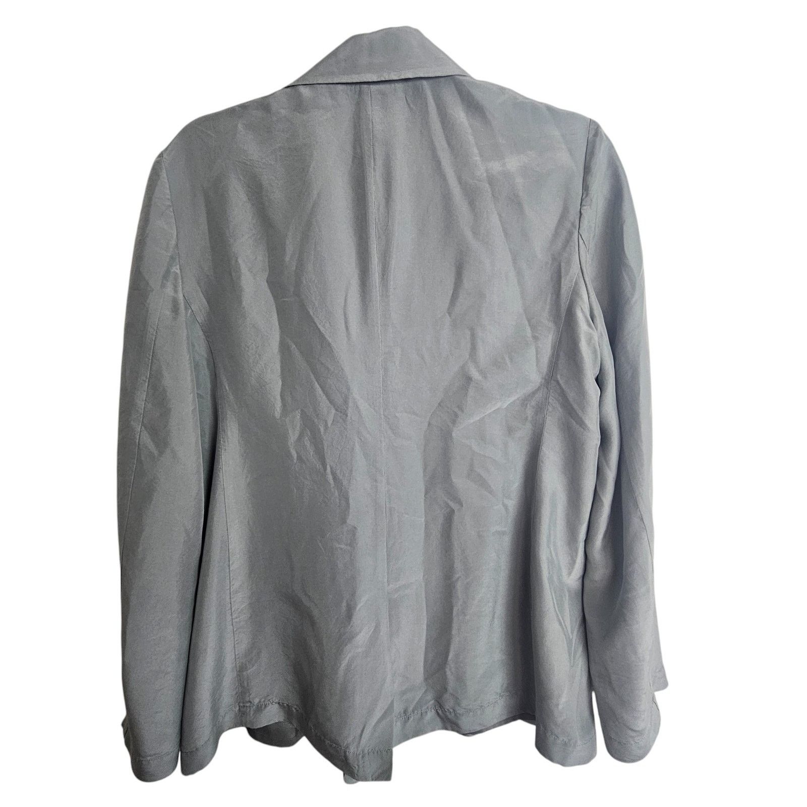 Vince Vince Womens Silk Blazer Double Breasted Size 8 Quiet Luxury Size M / US 6-8 / IT 42-44 - 11 Thumbnail