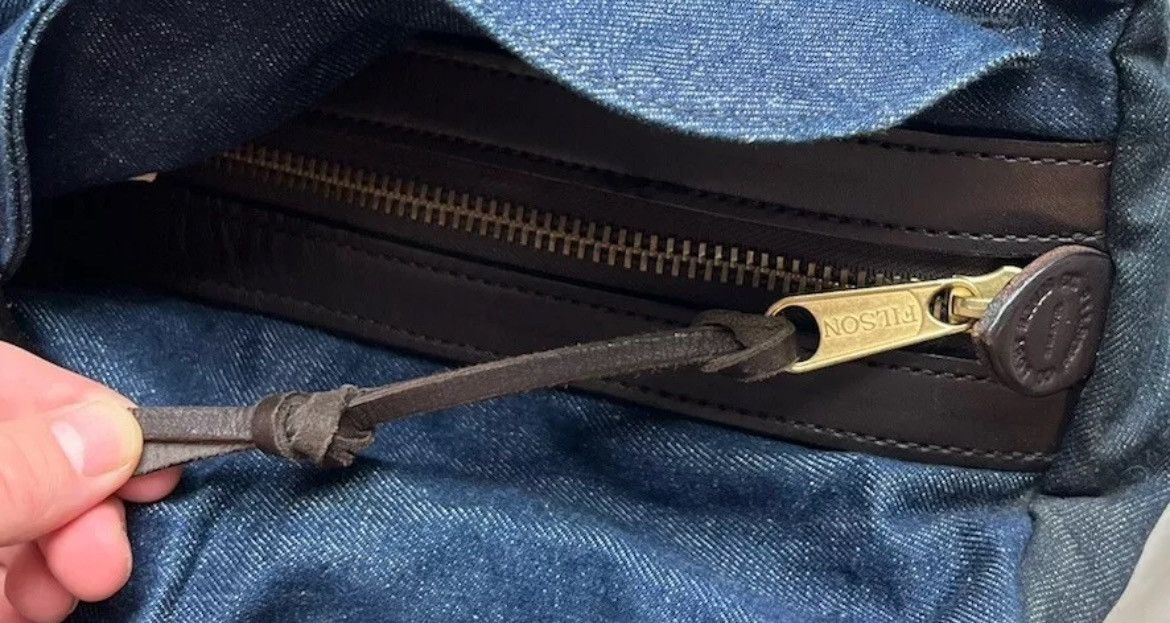 Filson × Levi's × Levi's Made & Crafted Levis x Filson USA Weekender Bag Denim/Leather Small Duffle Size ONE SIZE - 5 Thumbnail