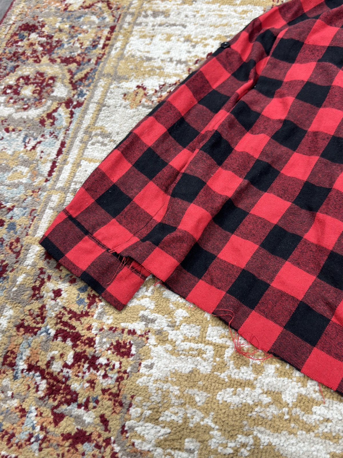 Japanese Brand × Yohji Yamamoto ᶠᵃⁿᶜʸᵍᵘʸBOXY Suit Shirt Vintage Cropped Button Up 90s 80 Size US M / EU 48-50 / 2 - 2 Thumbnail